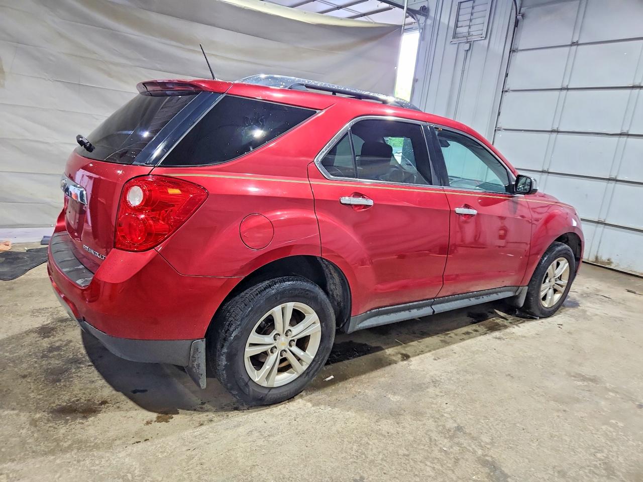 2014 Chevrolet Equinox Ltz Red vin: 2GNFLHEK1E6154507