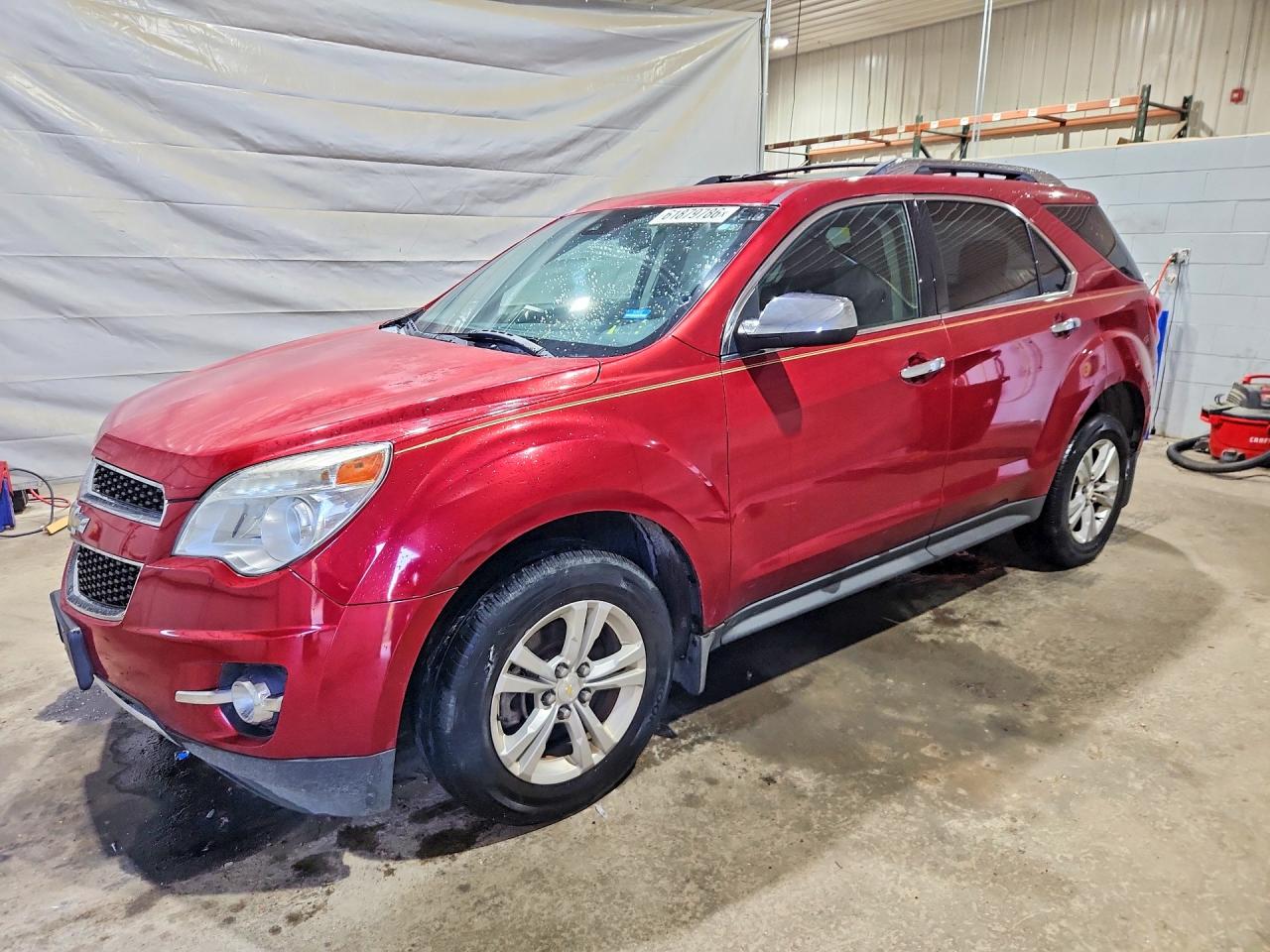 2014 Chevrolet Equinox Ltz Red vin: 2GNFLHEK1E6154507