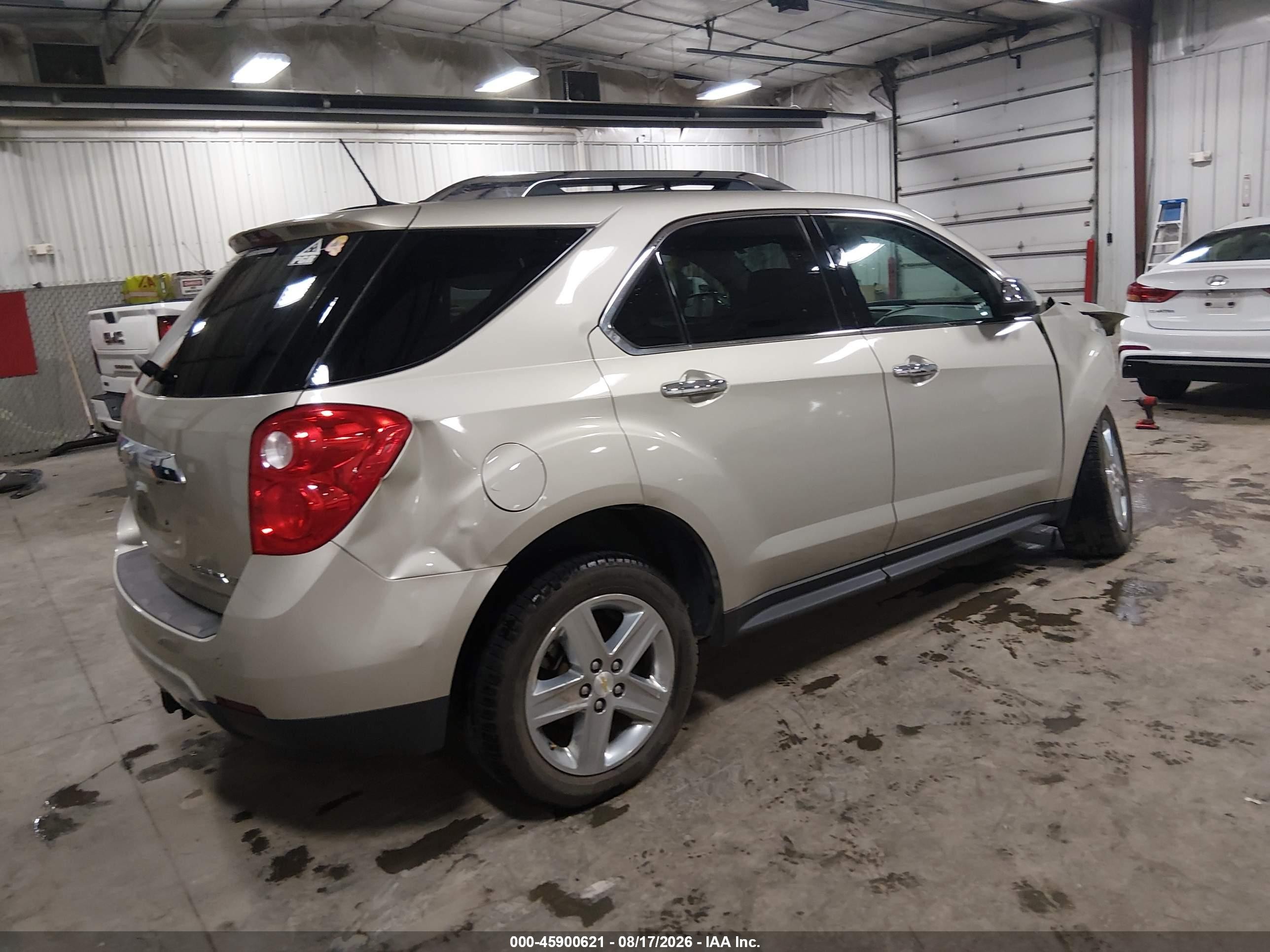 2014 Chevrolet Equinox Ltz Gold vin: 2GNFLHEK3E6233273