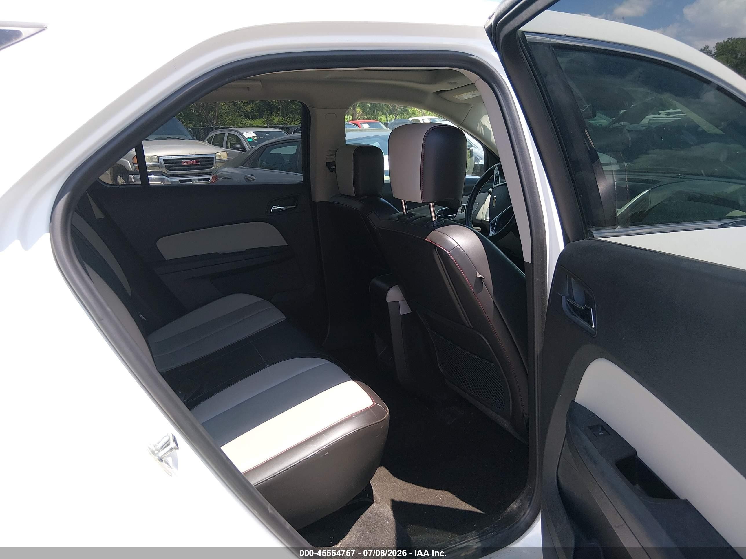 2015 Chevrolet Equinox Ltz White vin: 2GNFLHEK3F6225577