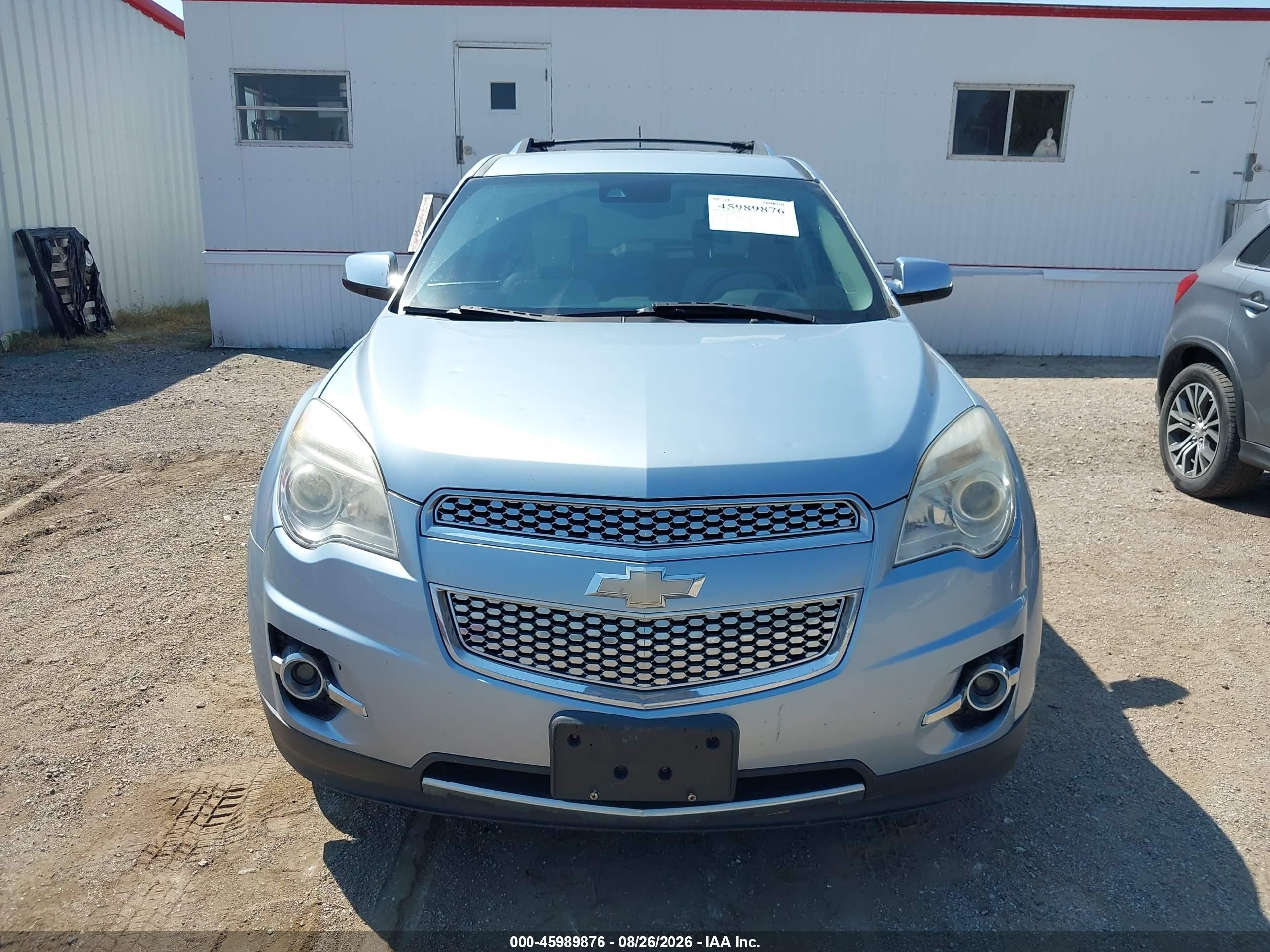 2014 Chevrolet Equinox Ltz Light Blue vin: 2GNFLHEK5E6155255