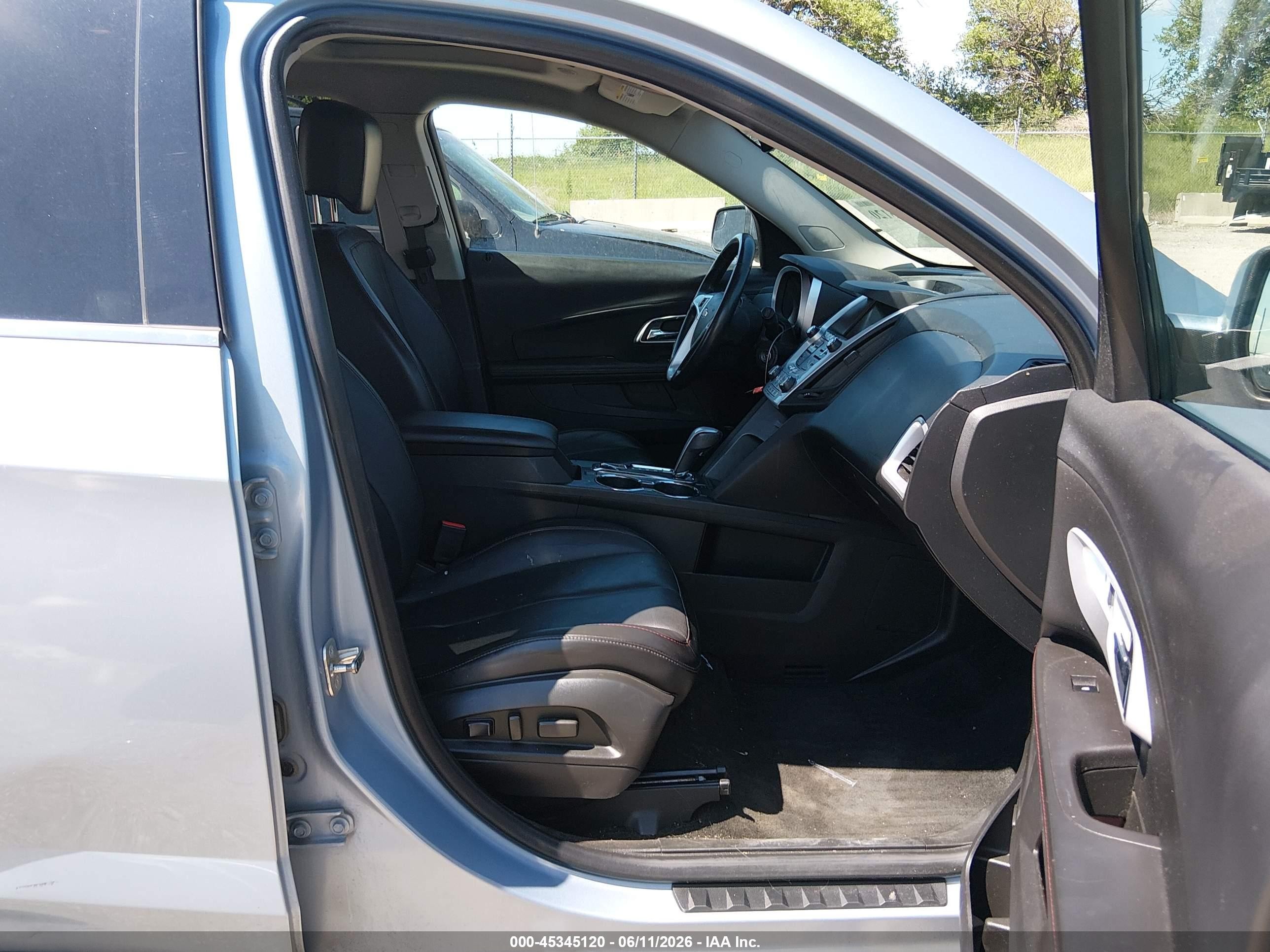 2014 Chevrolet Equinox Ltz Light Blue vin: 2GNFLHEK5E6205779