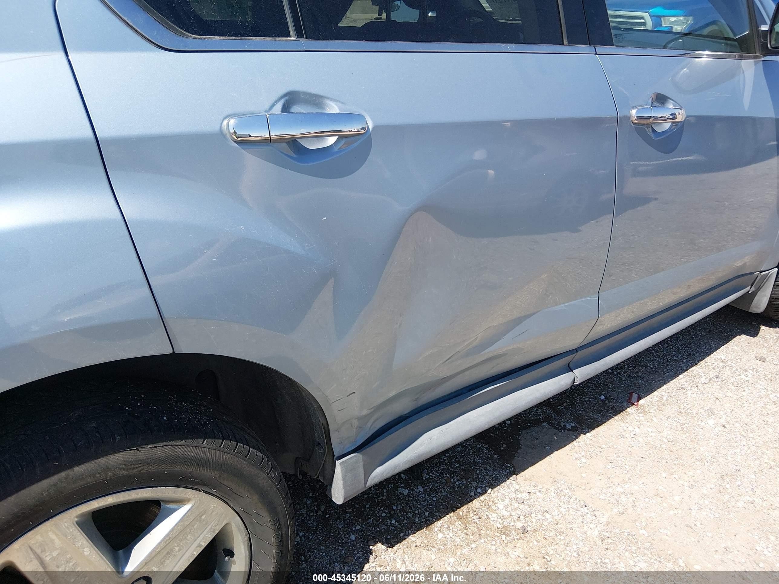2014 Chevrolet Equinox Ltz Light Blue vin: 2GNFLHEK5E6205779