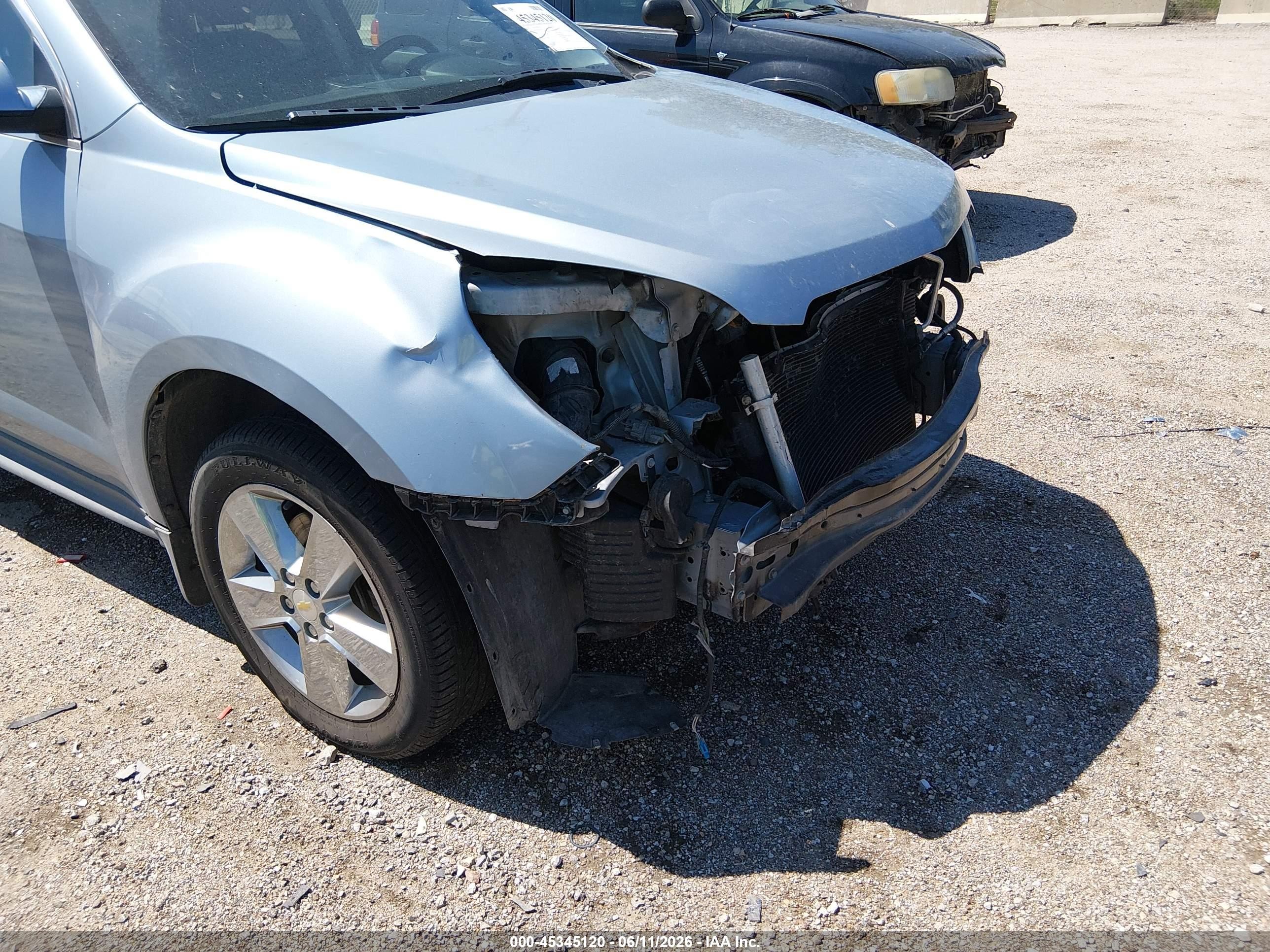 2014 Chevrolet Equinox Ltz Light Blue vin: 2GNFLHEK5E6205779