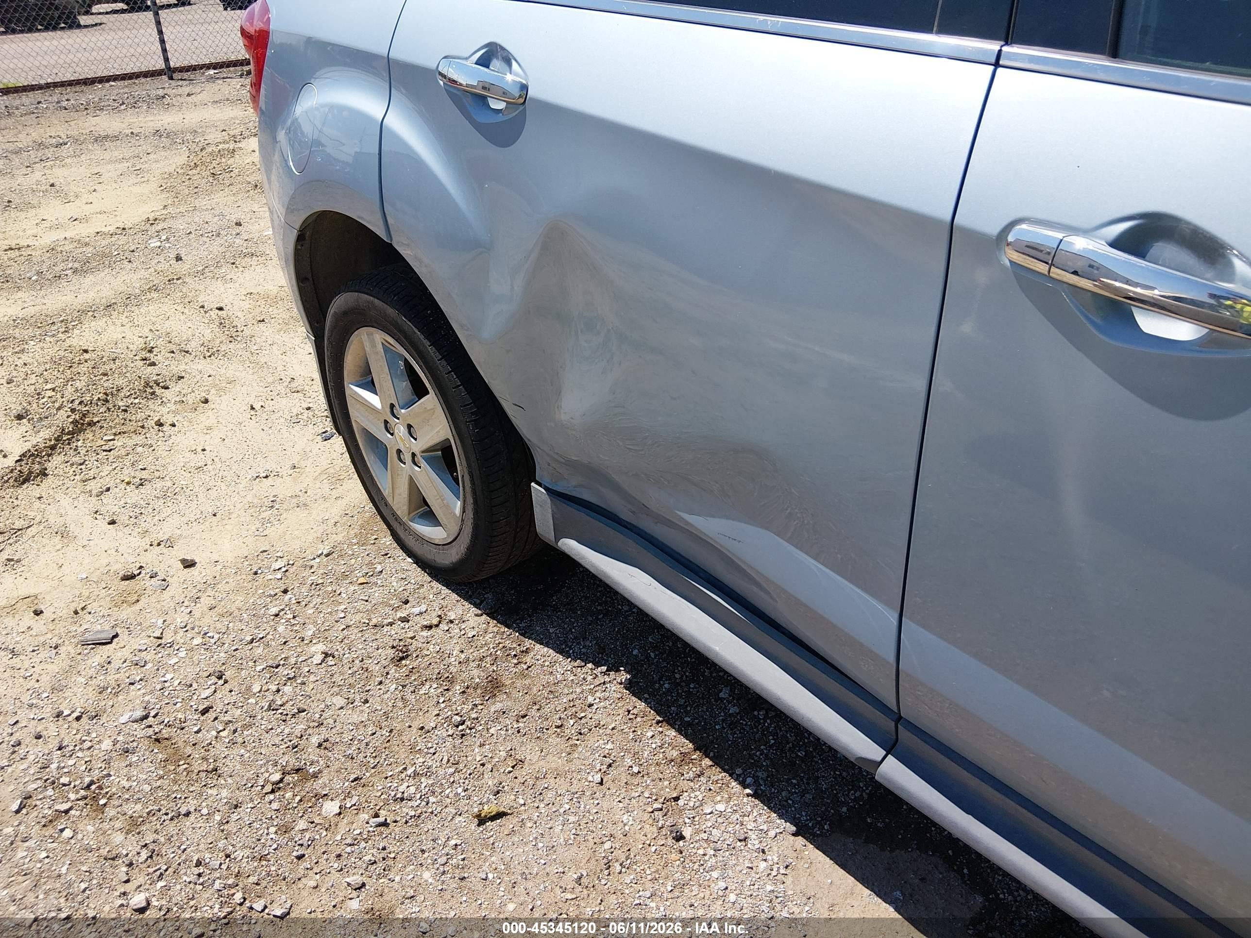 2014 Chevrolet Equinox Ltz Light Blue vin: 2GNFLHEK5E6205779