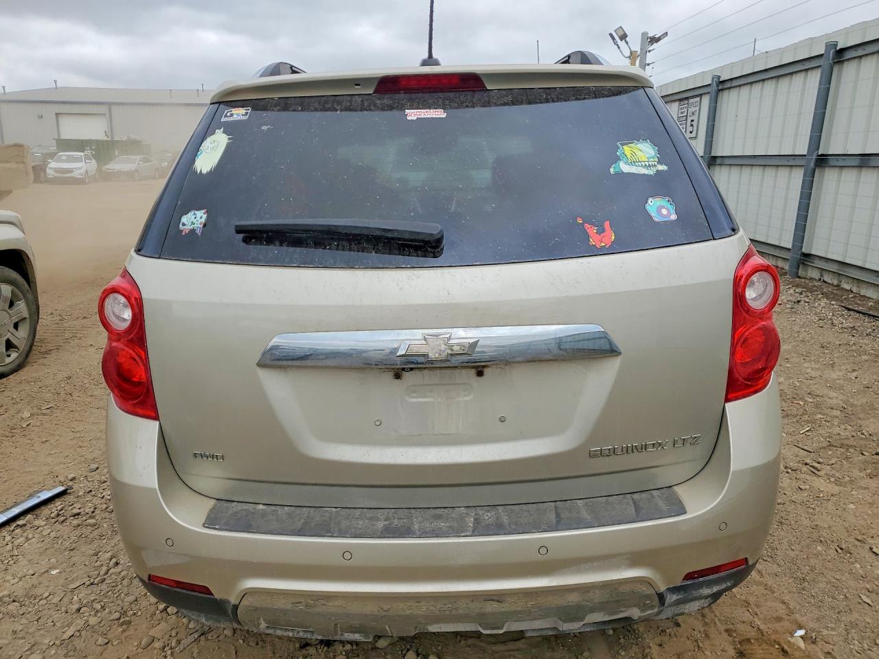 2015 Chevrolet Equinox Ltz Beige vin: 2GNFLHEK8F6239796