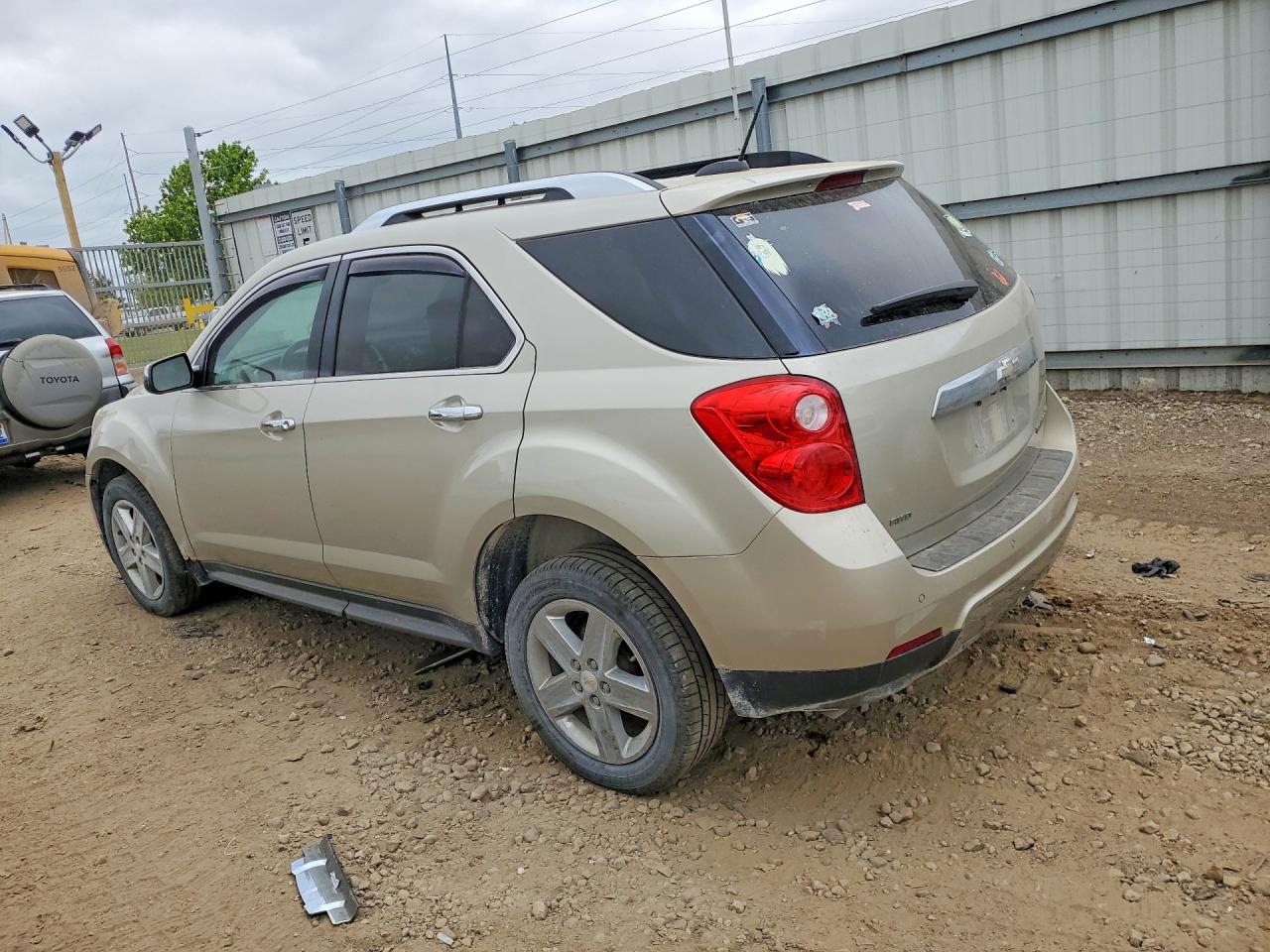 2015 Chevrolet Equinox Ltz Beige vin: 2GNFLHEK8F6239796