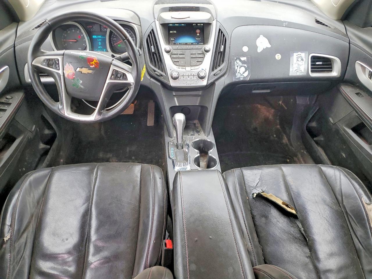 2015 Chevrolet Equinox Ltz Beige vin: 2GNFLHEK8F6239796