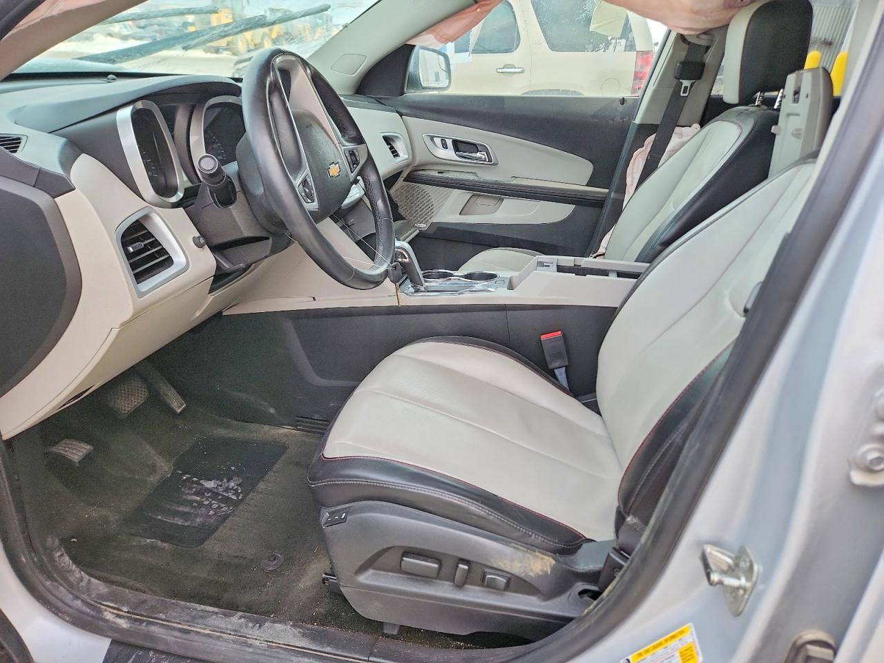 2014 Chevrolet Equinox Ltz Silver vin: 2GNFLHEKXE6378987