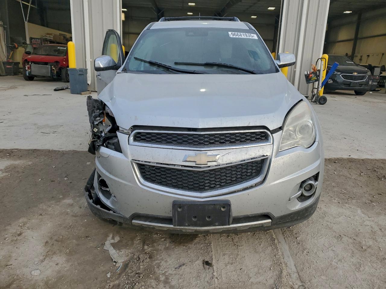 2014 Chevrolet Equinox Ltz Silver vin: 2GNFLHEKXE6378987