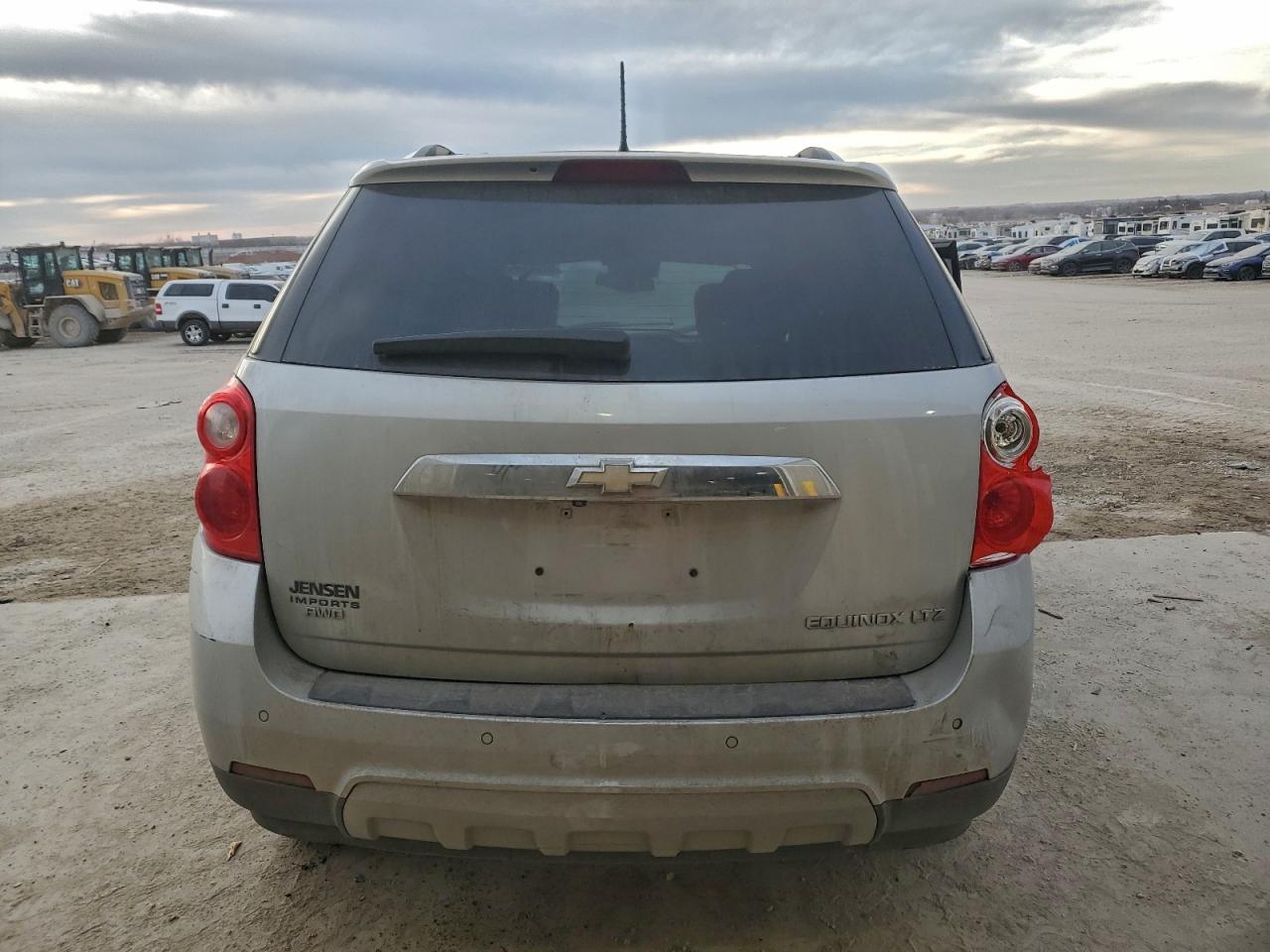 2014 Chevrolet Equinox Ltz Silver vin: 2GNFLHEKXE6378987
