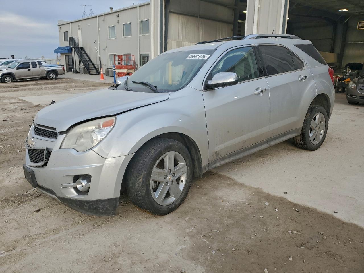 2014 Chevrolet Equinox Ltz Серебряный vin: 2GNFLHEKXE6378987