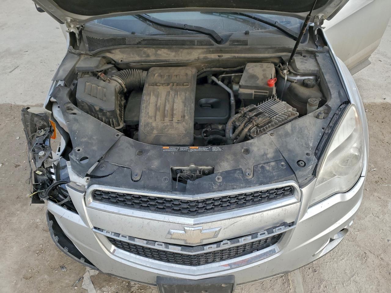 2014 Chevrolet Equinox Ltz Silver vin: 2GNFLHEKXE6378987