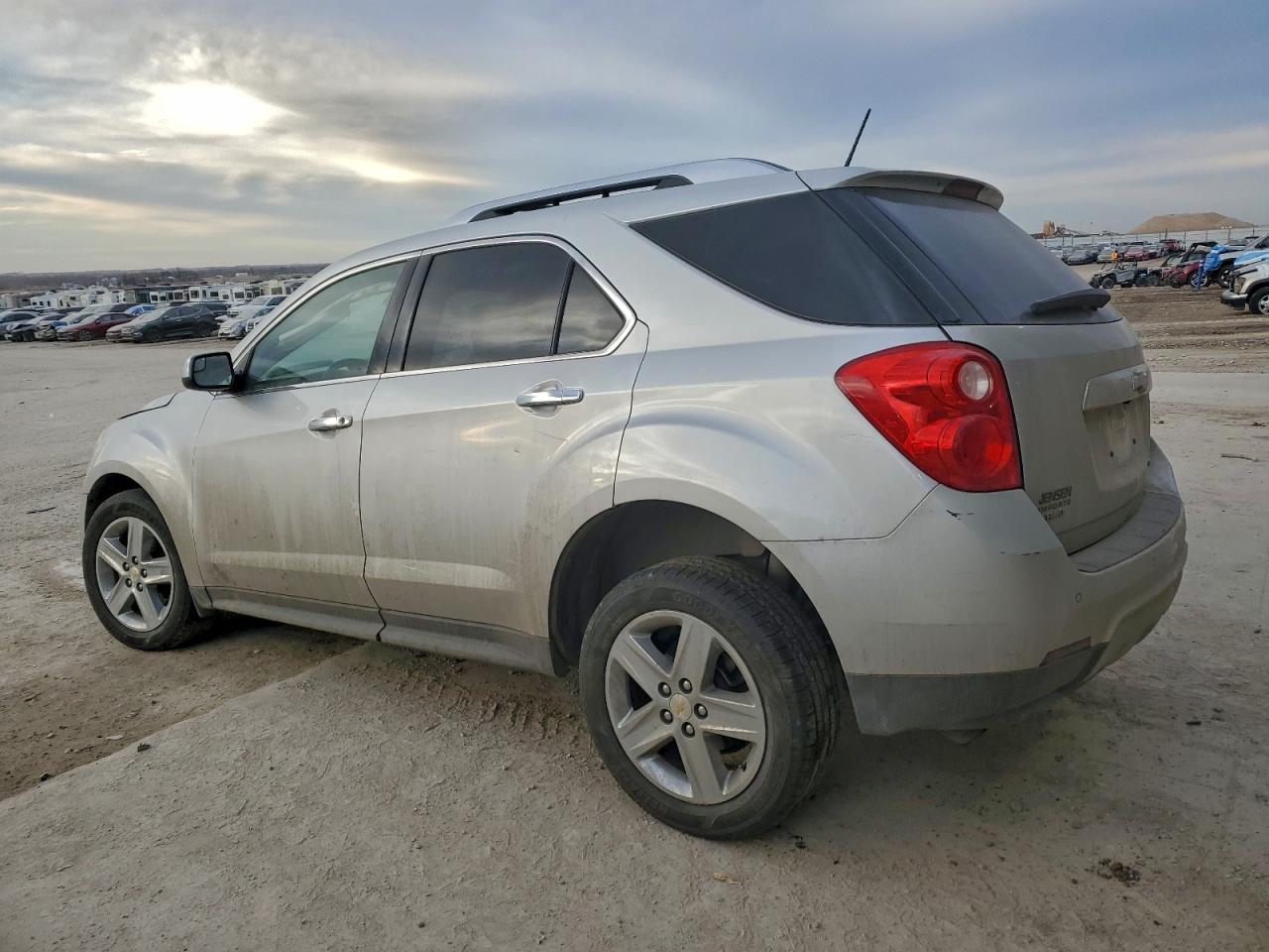 2014 Chevrolet Equinox Ltz Silver vin: 2GNFLHEKXE6378987