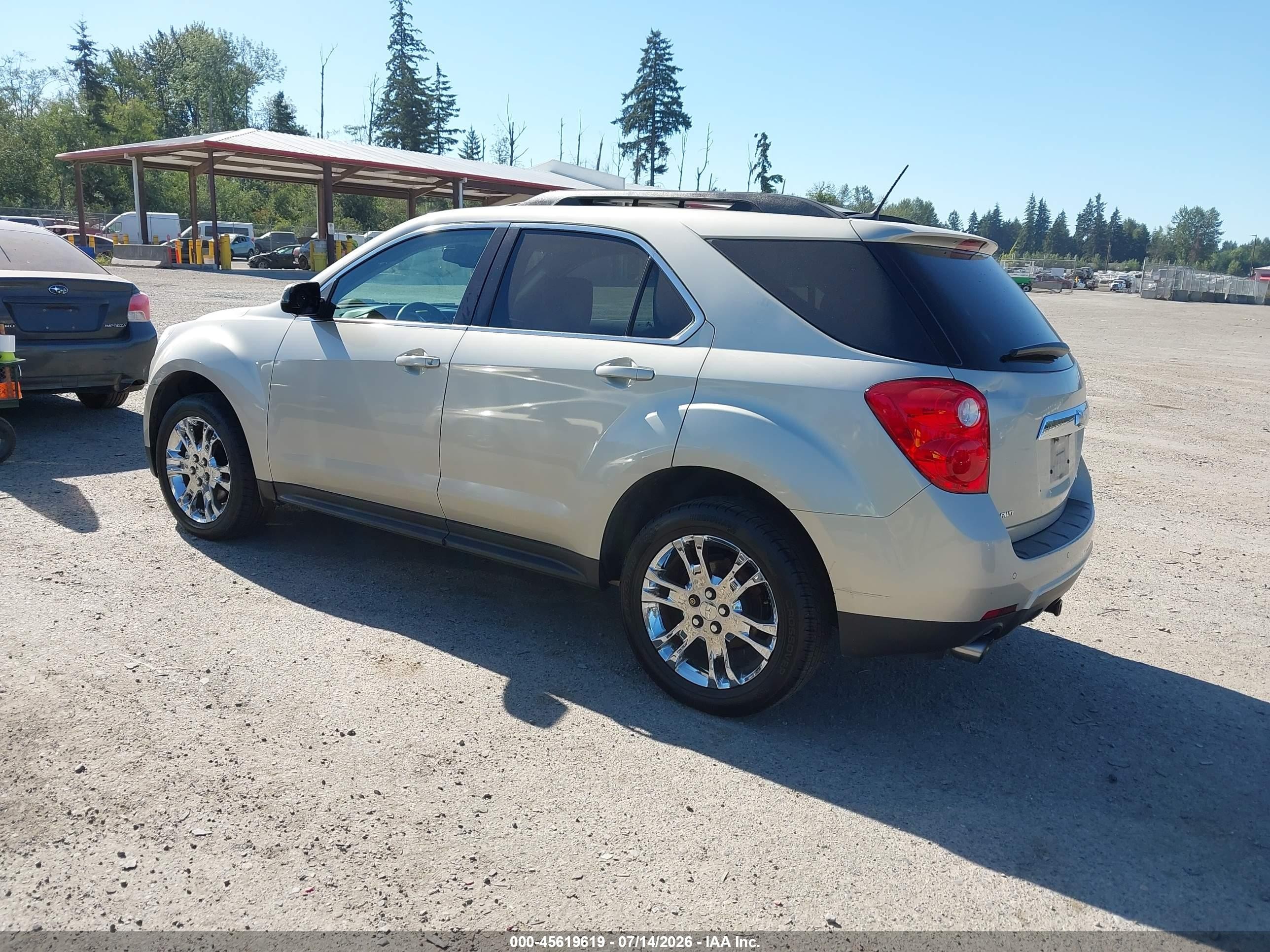 2013 Chevrolet Equinox Lt Бежевый vin: 2GNFLNE30D6267208