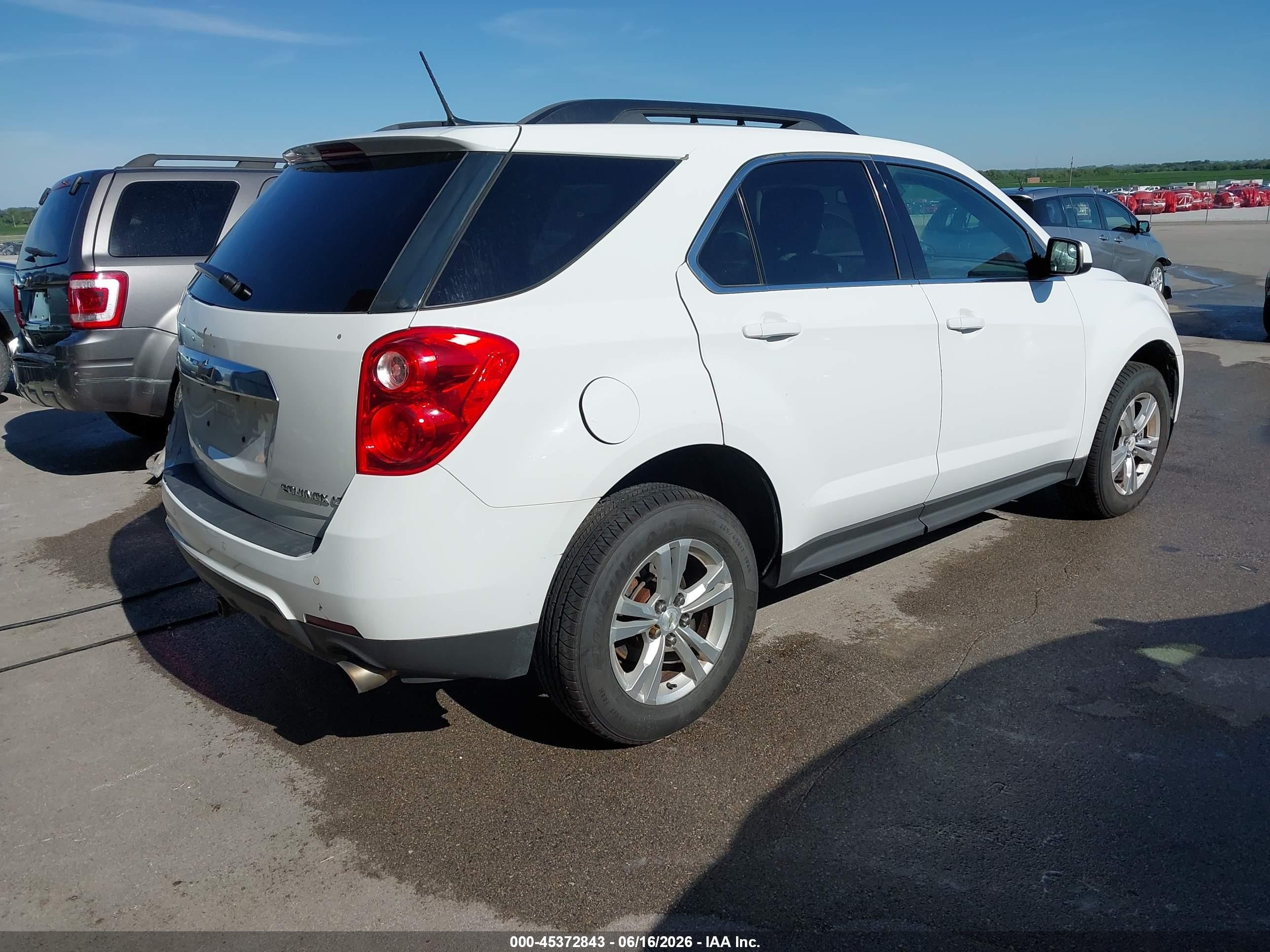 2013 Chevrolet Equinox 2lt White vin: 2GNFLNE33D6228824