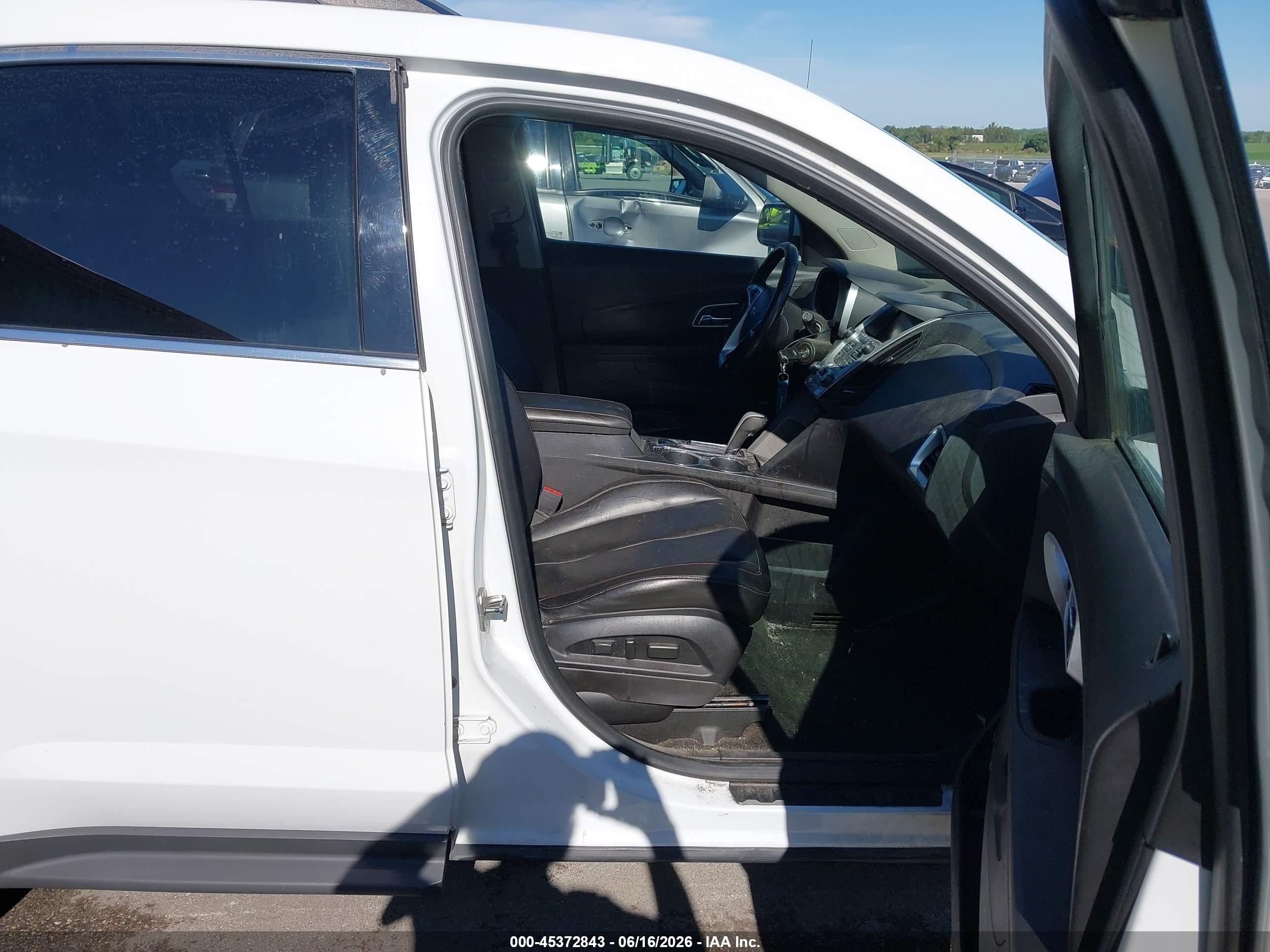 2013 Chevrolet Equinox 2lt White vin: 2GNFLNE33D6228824