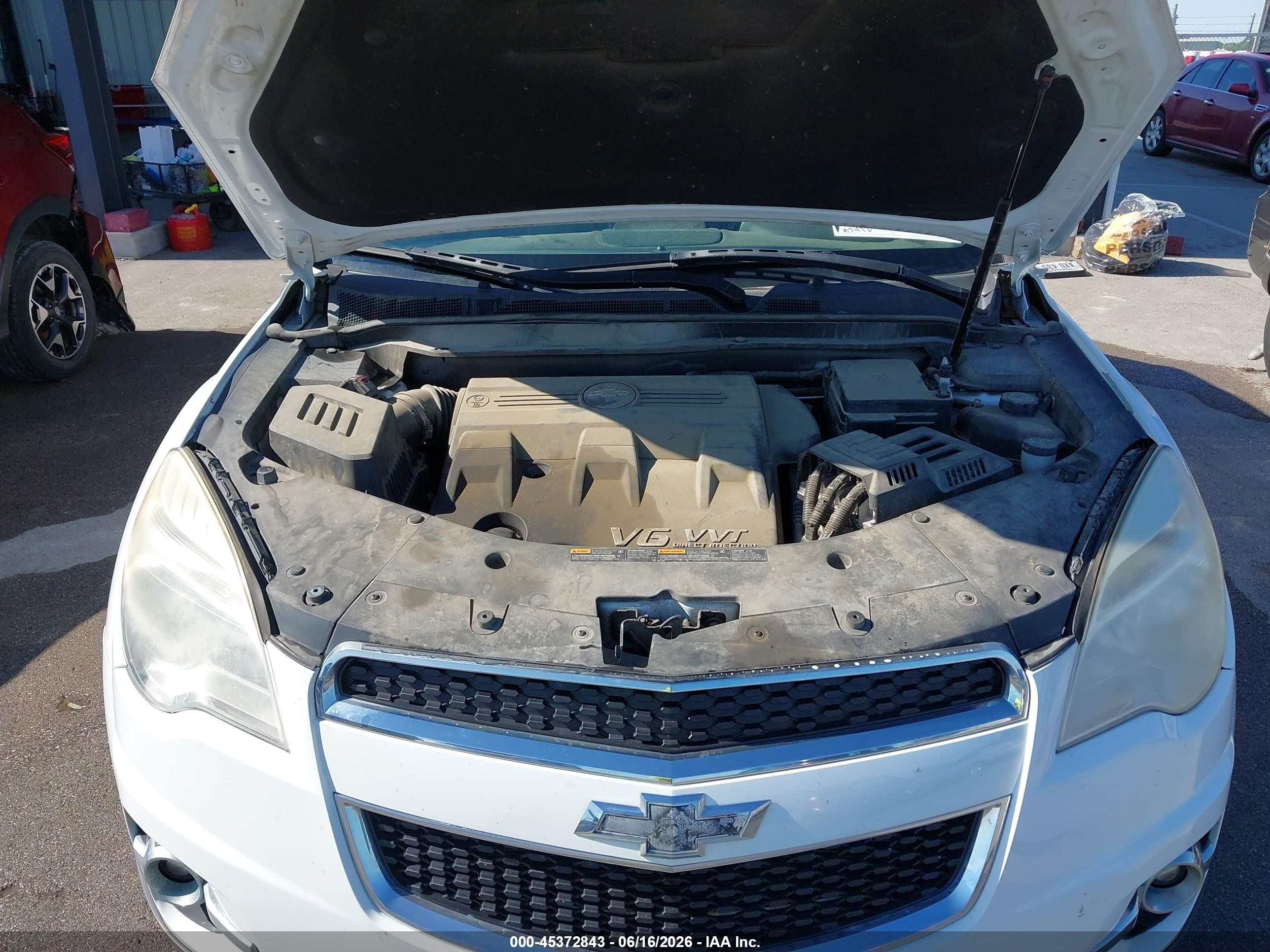 2013 Chevrolet Equinox 2lt White vin: 2GNFLNE33D6228824