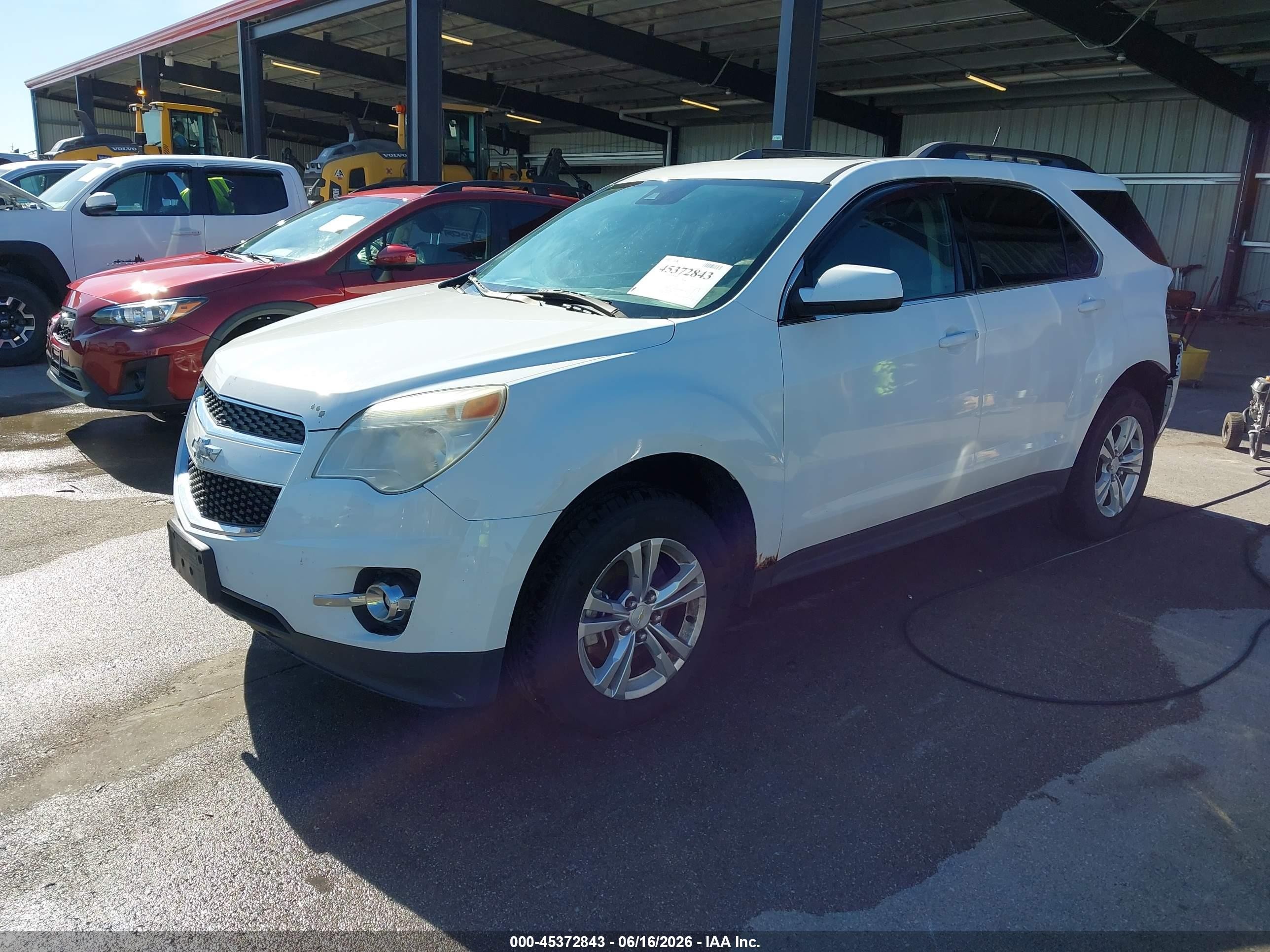 2013 Chevrolet Equinox 2lt White vin: 2GNFLNE33D6228824
