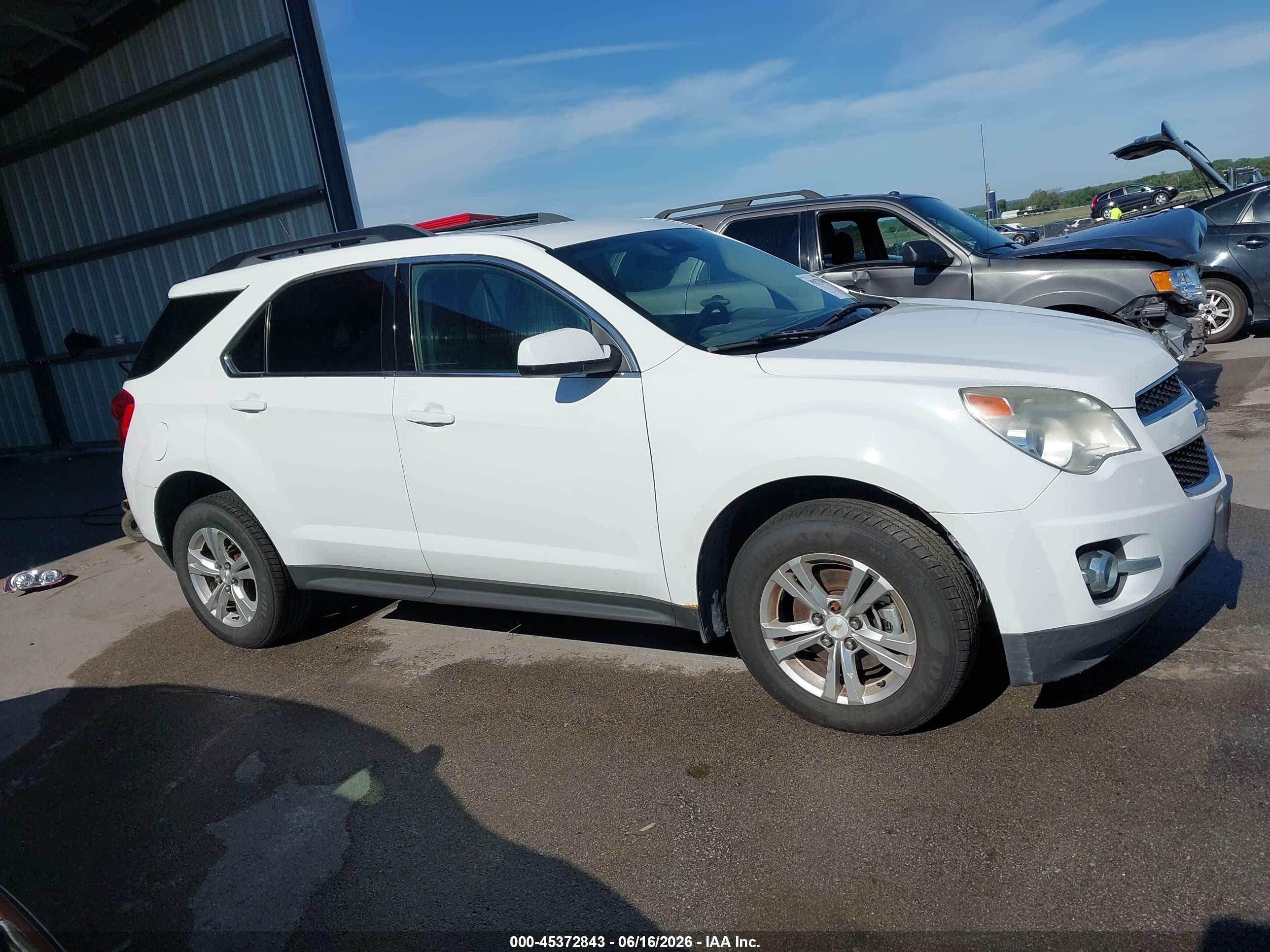 2013 Chevrolet Equinox 2lt White vin: 2GNFLNE33D6228824