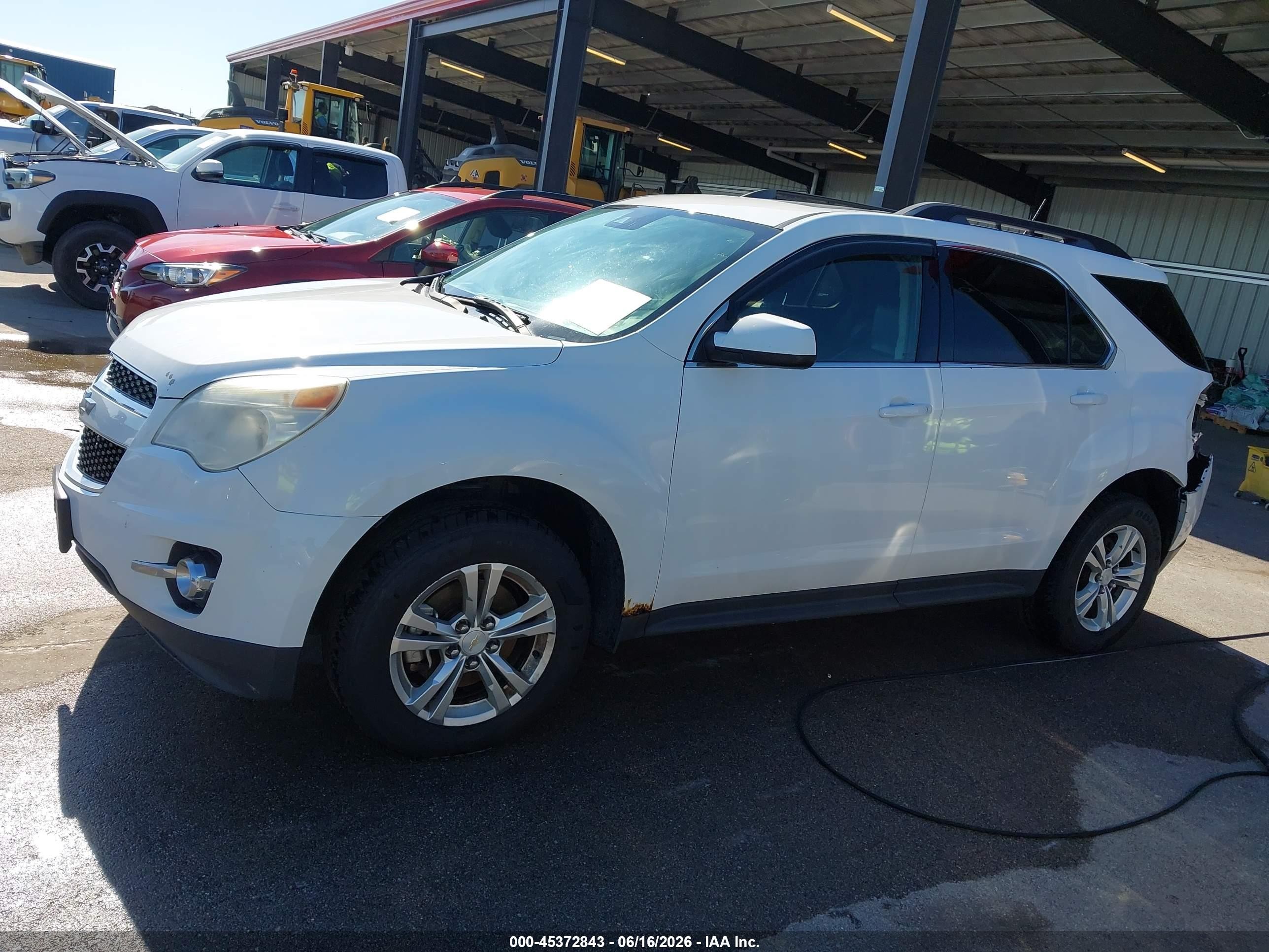 2013 Chevrolet Equinox 2lt White vin: 2GNFLNE33D6228824