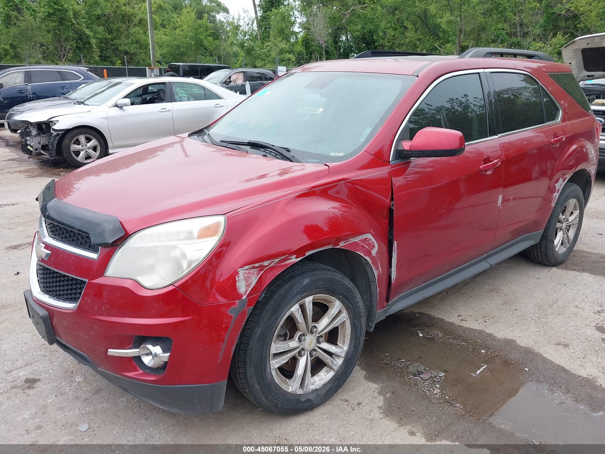 2013 Chevrolet Equinox 2lt Burgundy vin: 2GNFLNE34D6218223