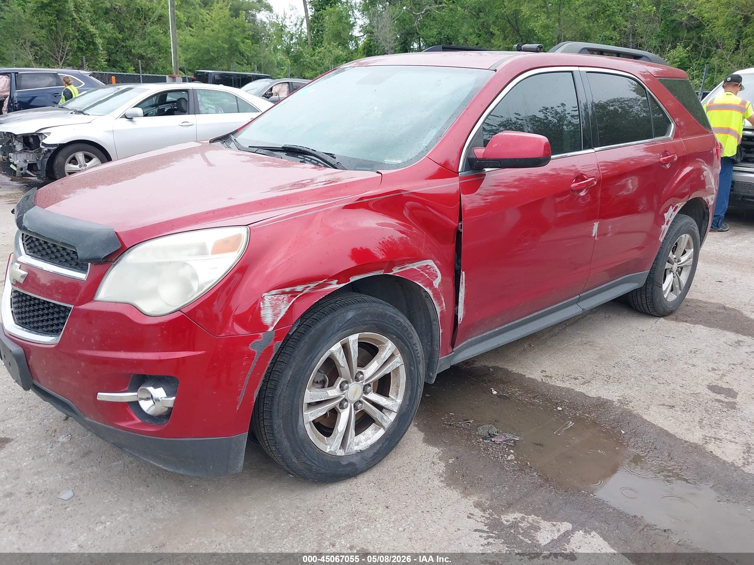 2013 Chevrolet Equinox 2lt Burgundy vin: 2GNFLNE34D6218223