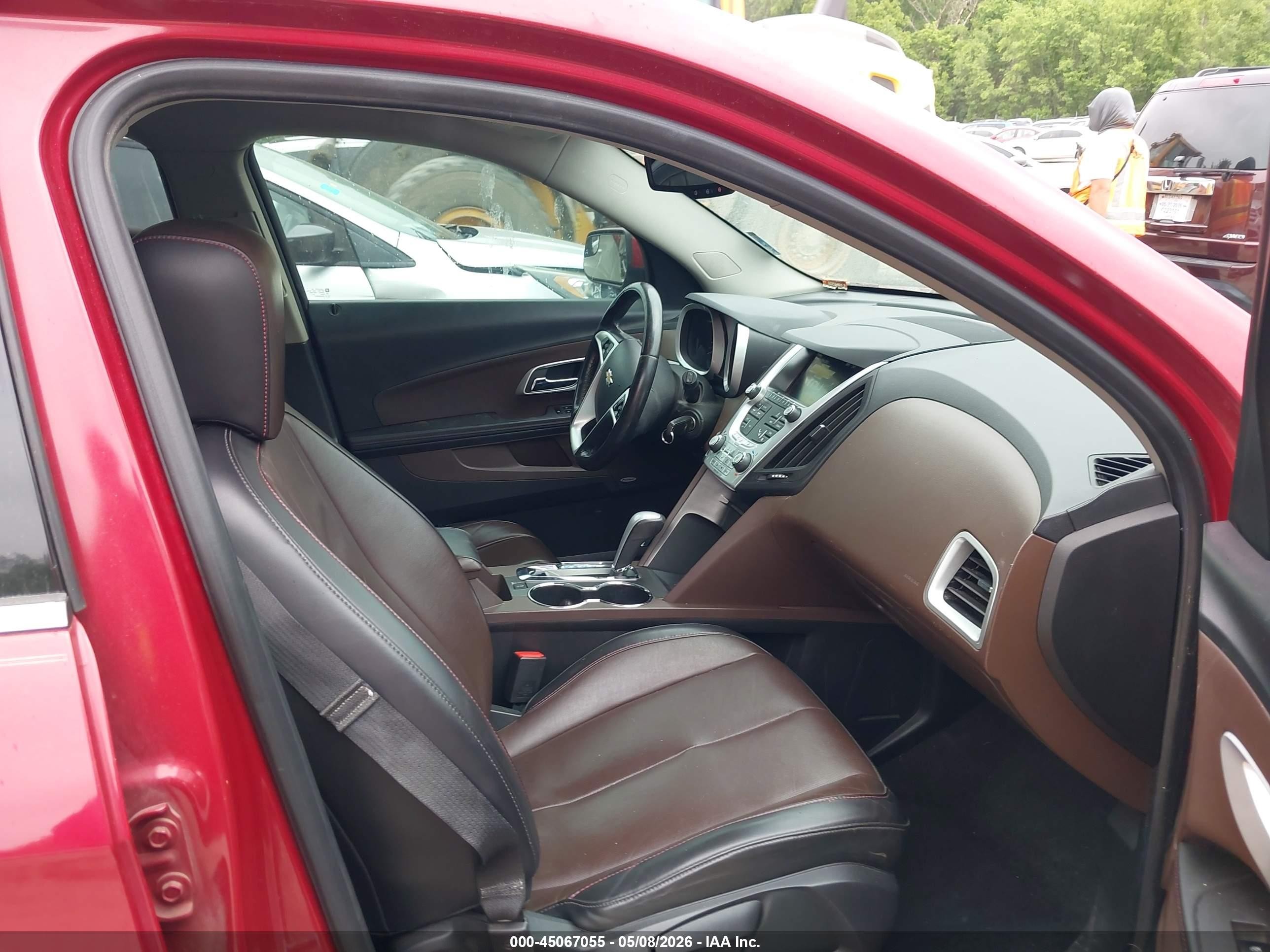 2013 Chevrolet Equinox 2lt Burgundy vin: 2GNFLNE34D6218223