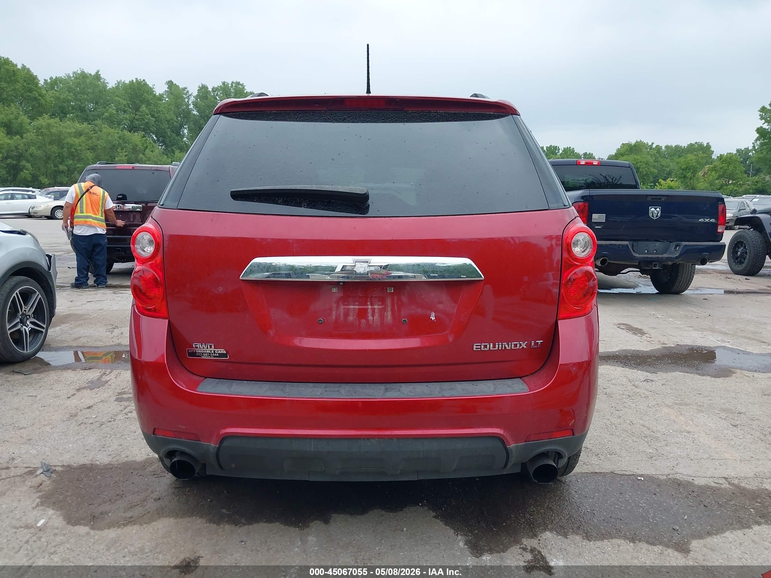 2013 Chevrolet Equinox 2lt Burgundy vin: 2GNFLNE34D6218223