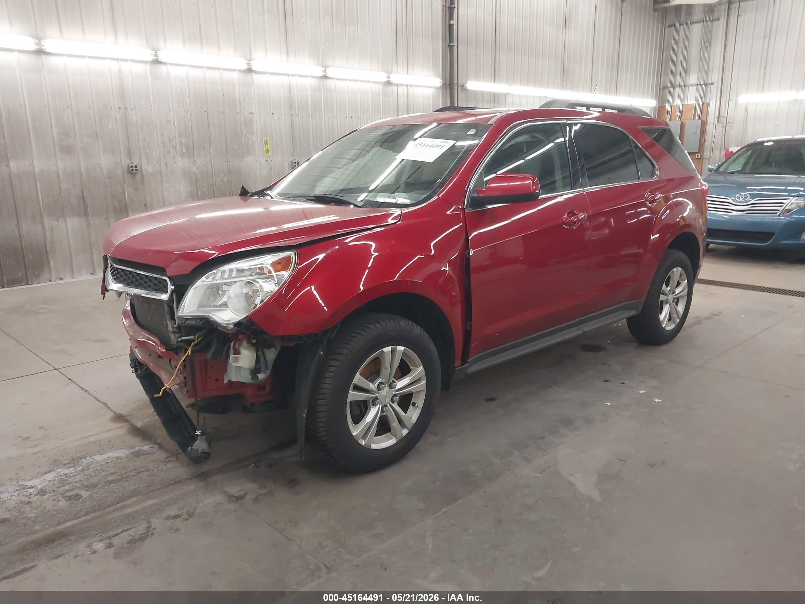 2013 Chevrolet Equinox 2lt Red vin: 2GNFLNE36D6135103