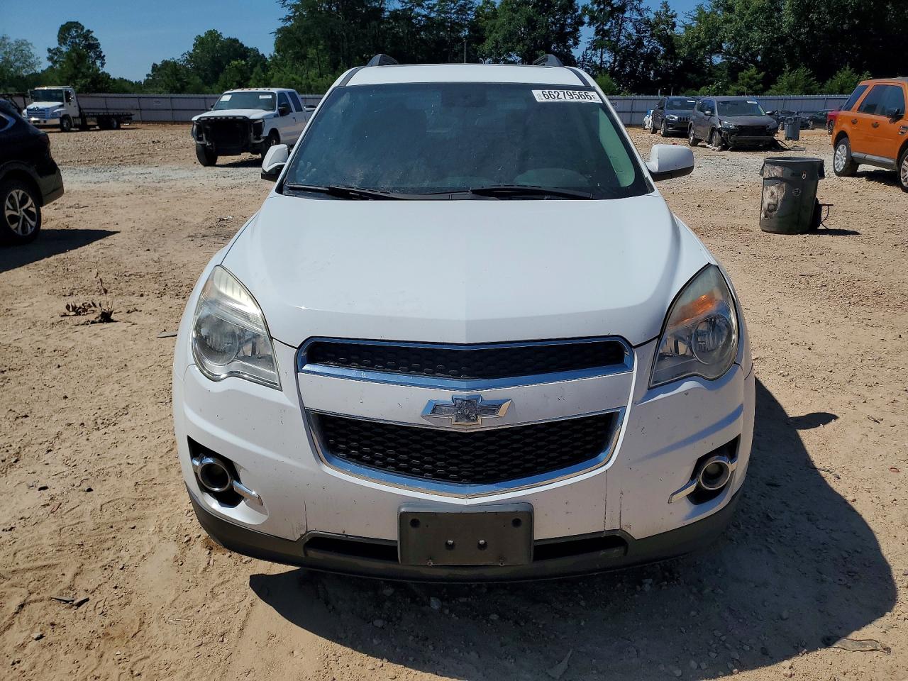 2013 Chevrolet Equinox Lt White vin: 2GNFLNE36D6399406