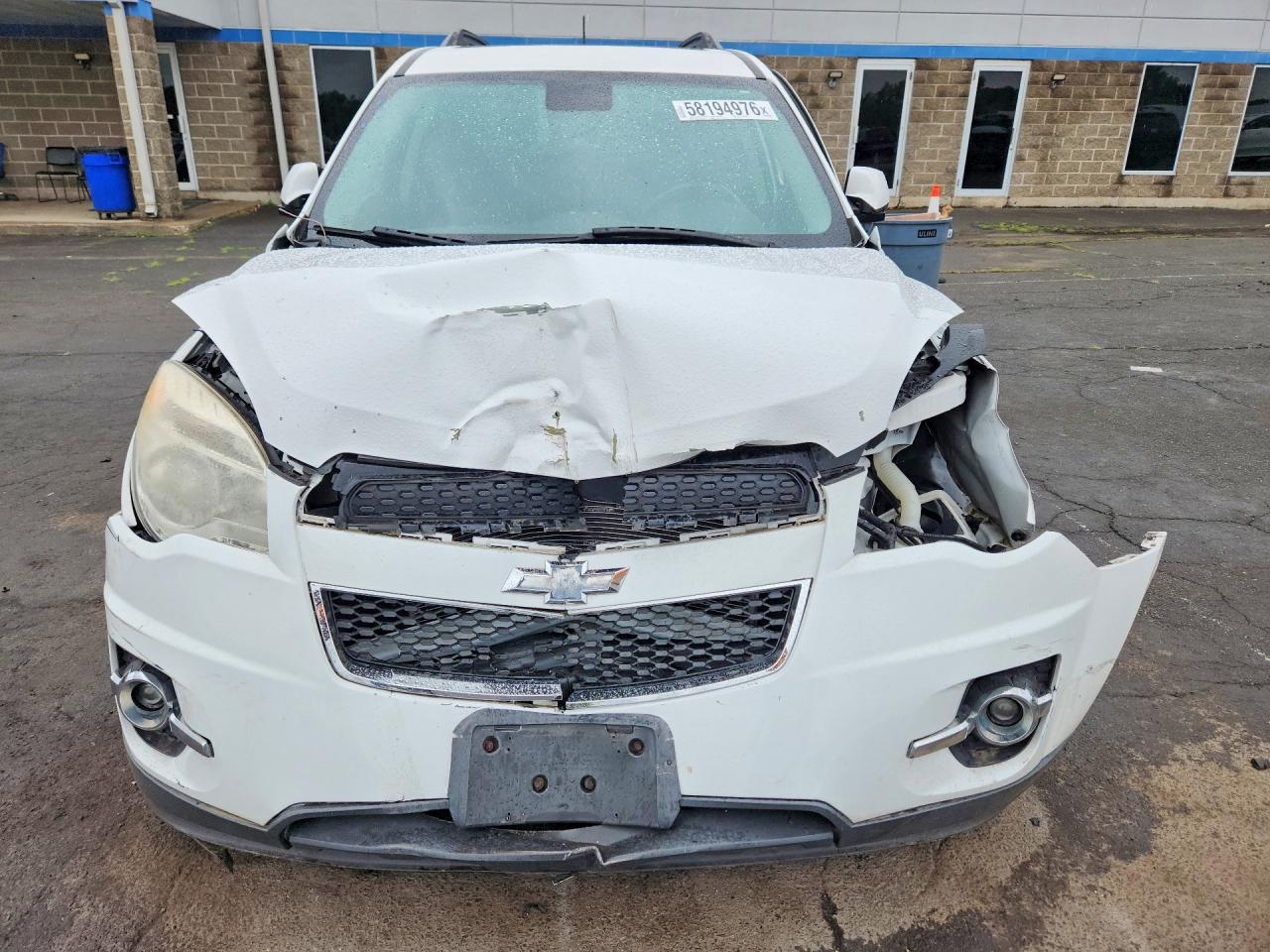 2013 Chevrolet Equinox Lt White vin: 2GNFLNE38D6187753