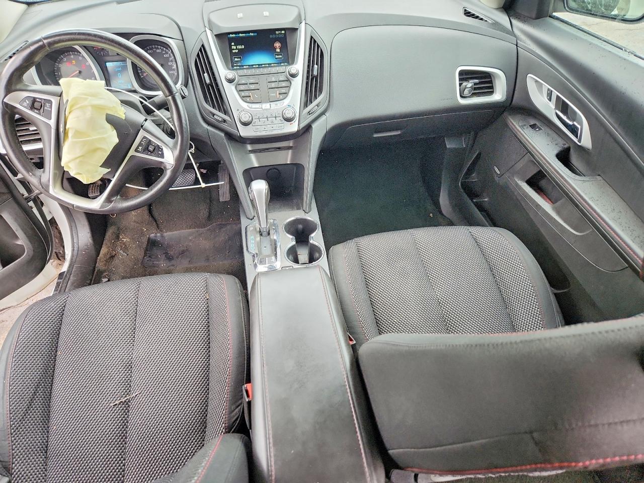 2013 Chevrolet Equinox Lt White vin: 2GNFLNE38D6187753