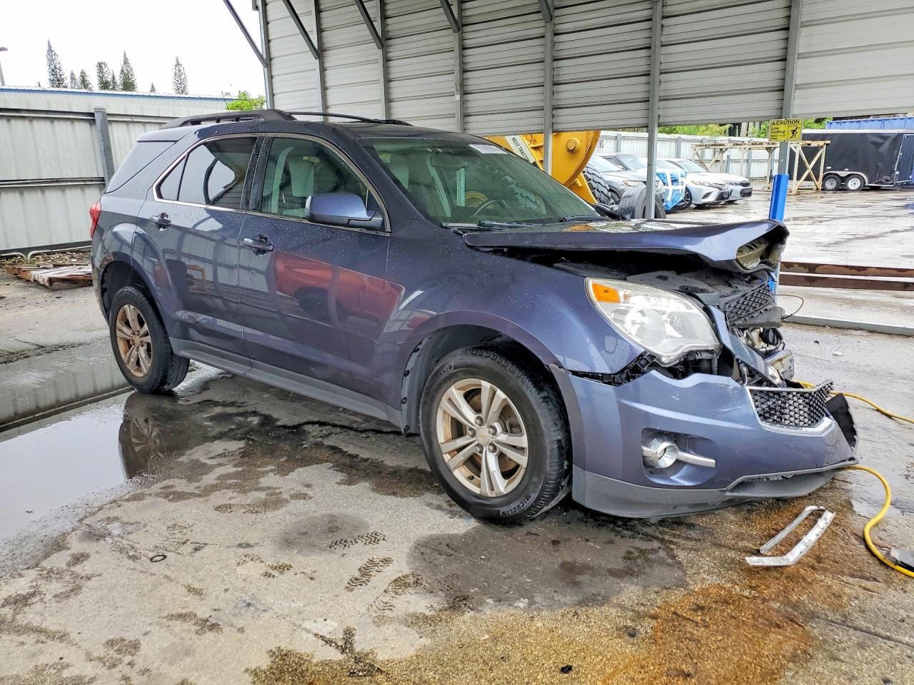 2013 Chevrolet Equinox Lt Blue vin: 2GNFLNE3XD6154141