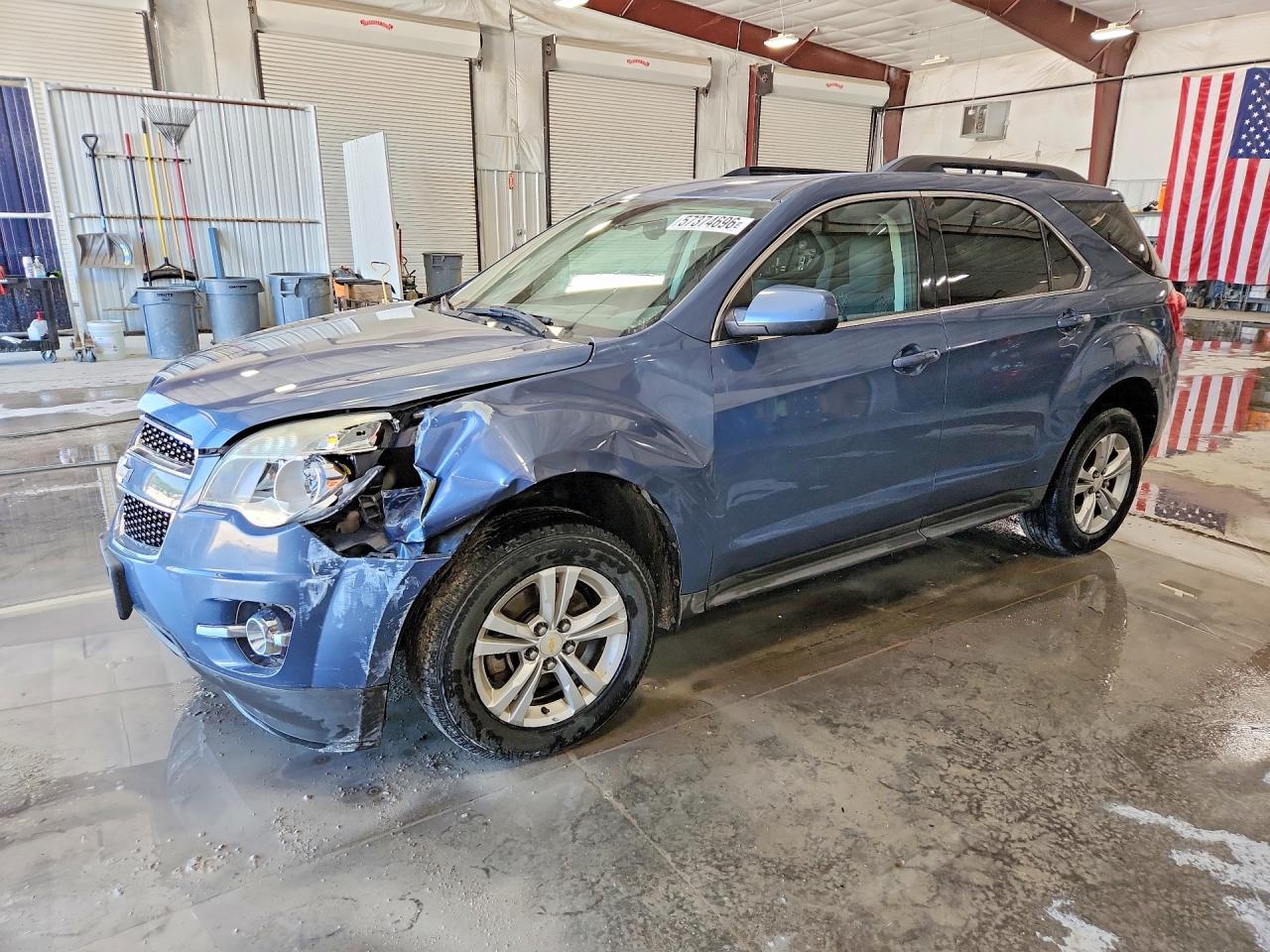2012 Chevrolet Equinox Lt Blue vin: 2GNFLNE50C6161549