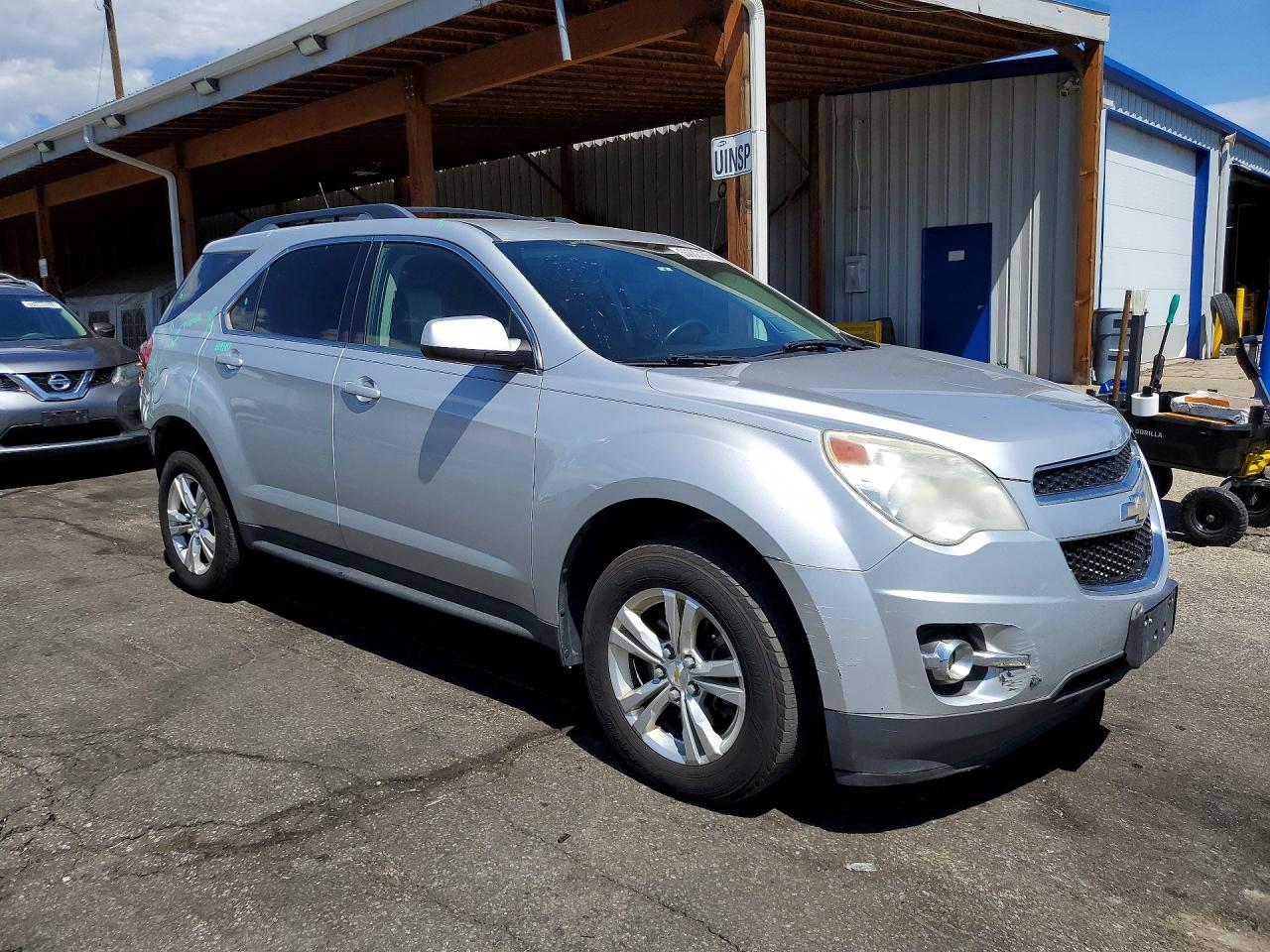 2012 Chevrolet Equinox Lt Silver vin: 2GNFLNE50C6347043