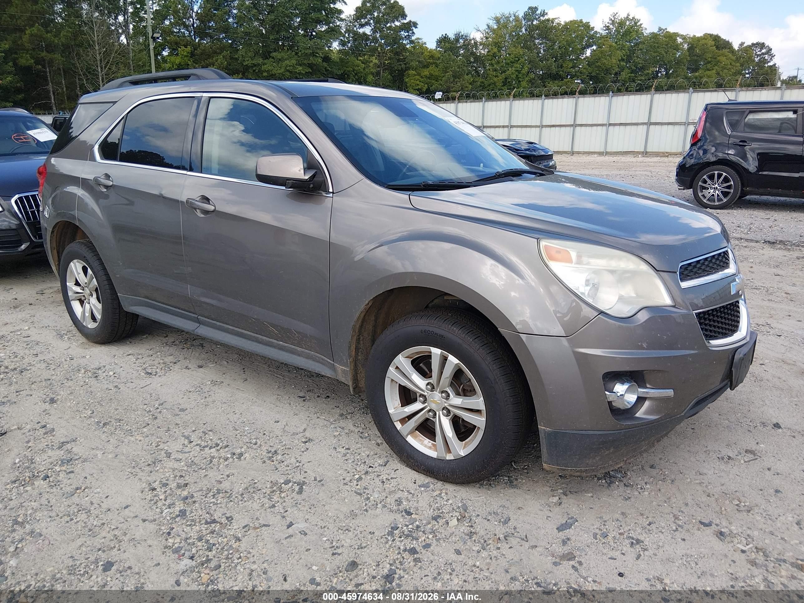 2012 Chevrolet Equinox 2lt Gray vin: 2GNFLNE50C6373108