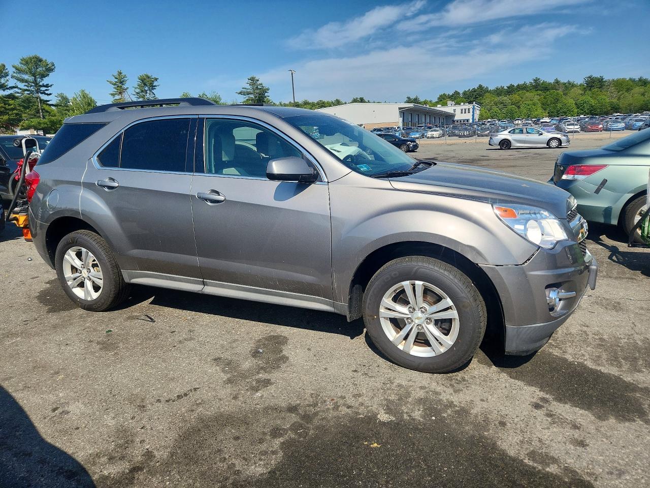 2012 Chevrolet Equinox Lt Gray vin: 2GNFLNE53C6347974