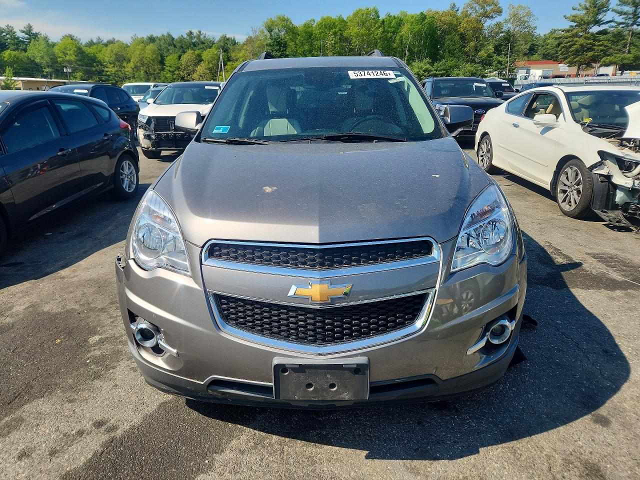 2012 Chevrolet Equinox Lt Gray vin: 2GNFLNE53C6347974