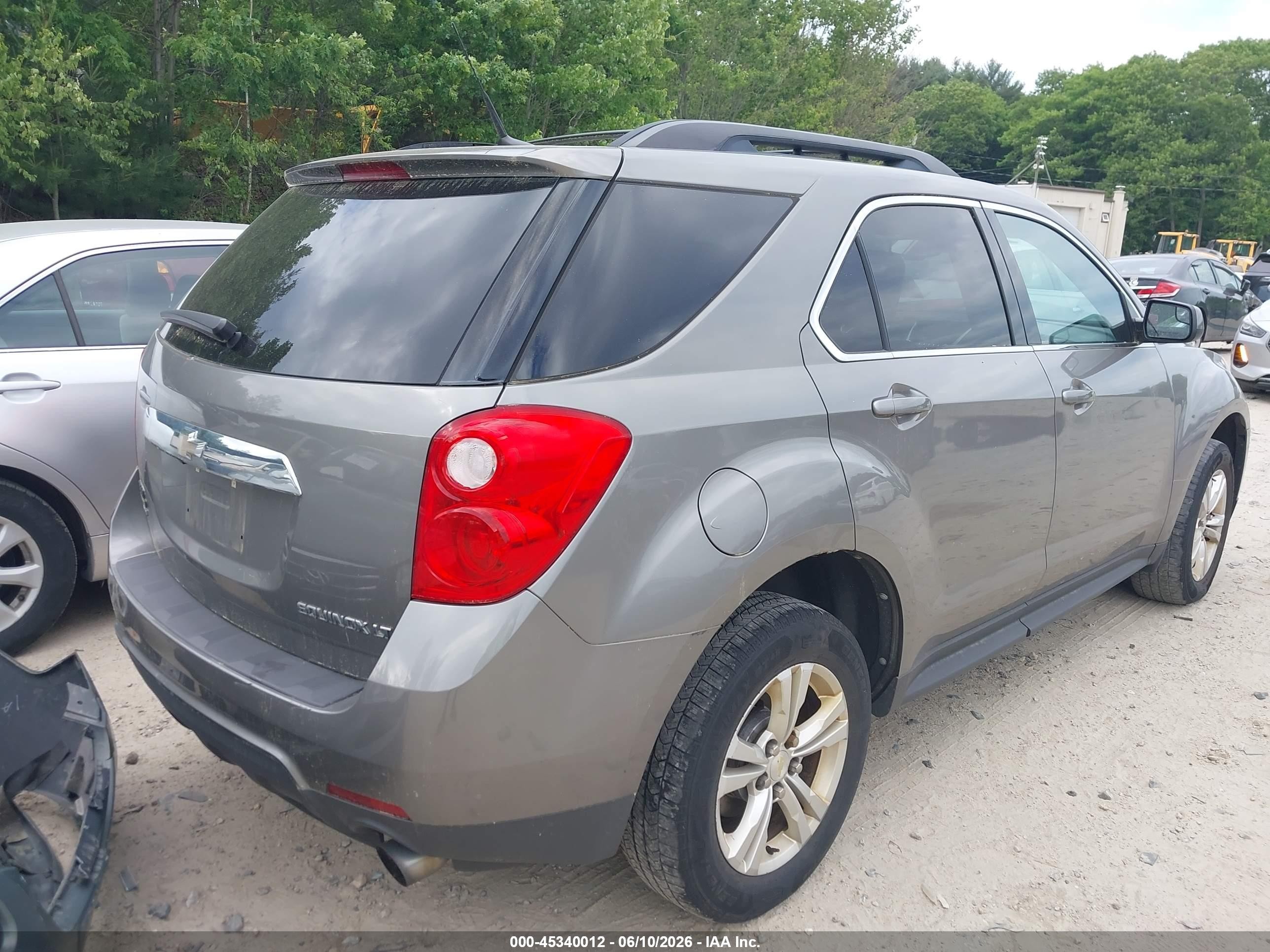 2012 Chevrolet Equinox 2lt Beige vin: 2GNFLNE55C6303359