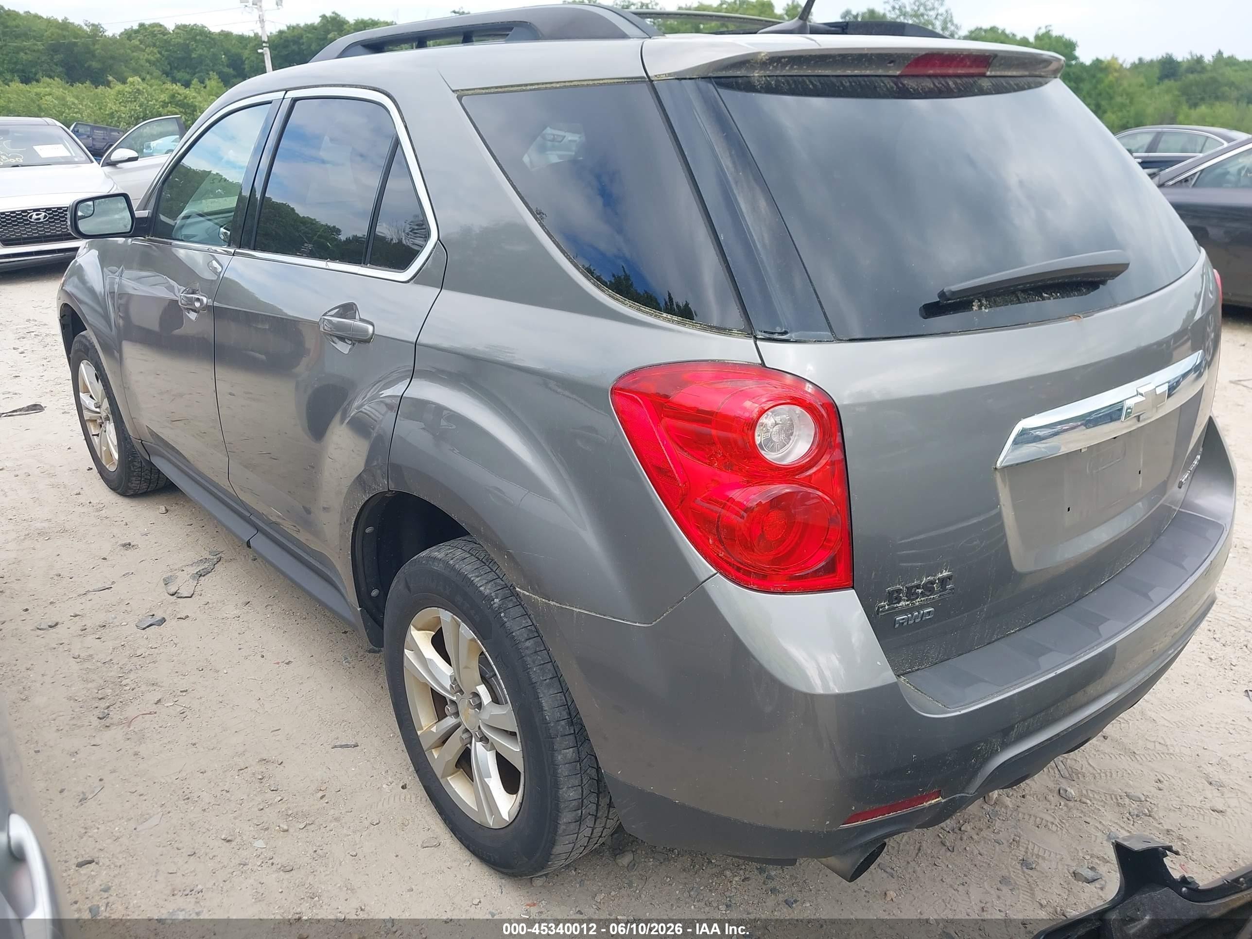 2012 Chevrolet Equinox 2lt Beige vin: 2GNFLNE55C6303359