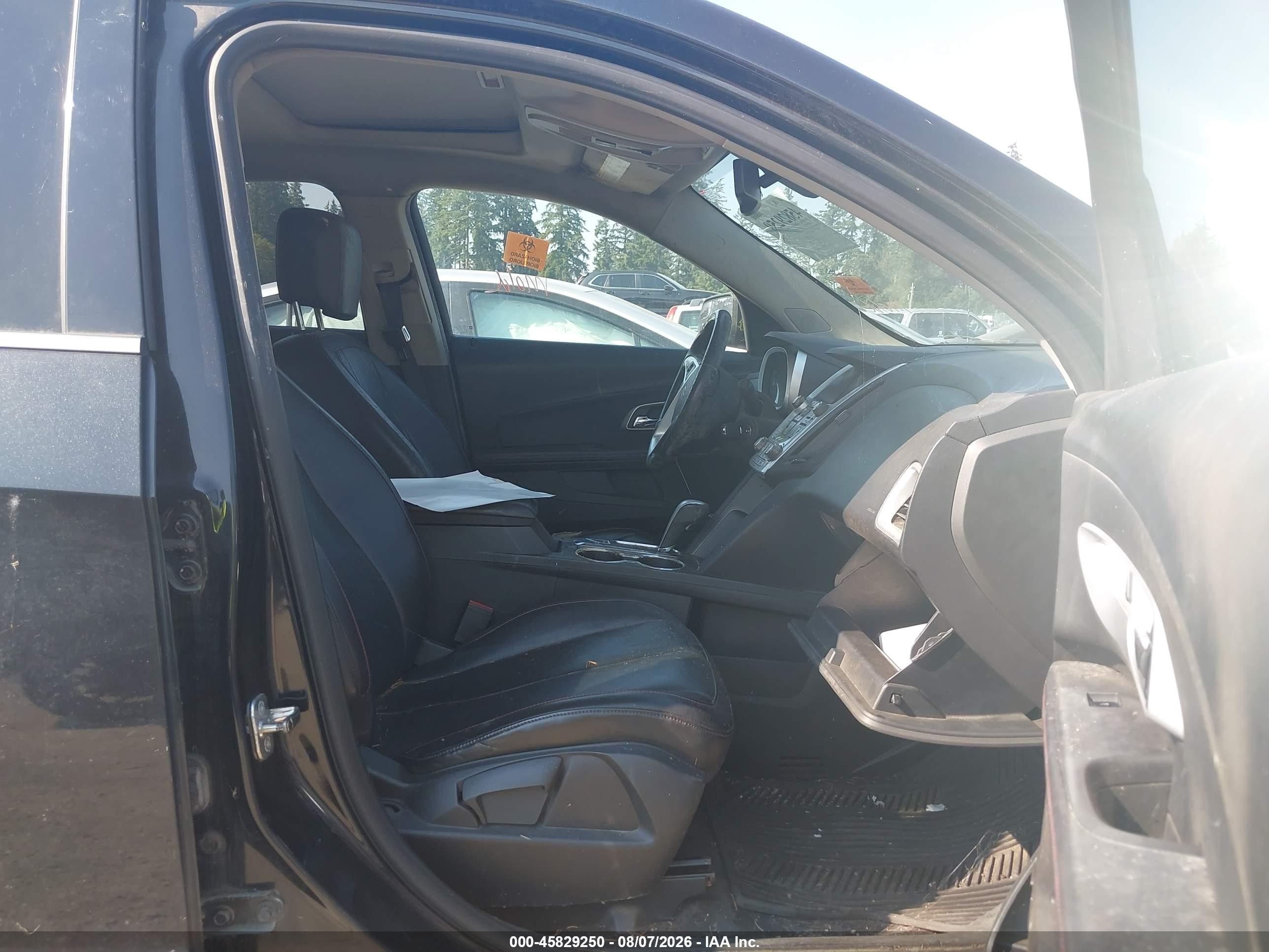 2012 Chevrolet Equinox Lt W/2lt Black vin: 2GNFLNE56C6154282