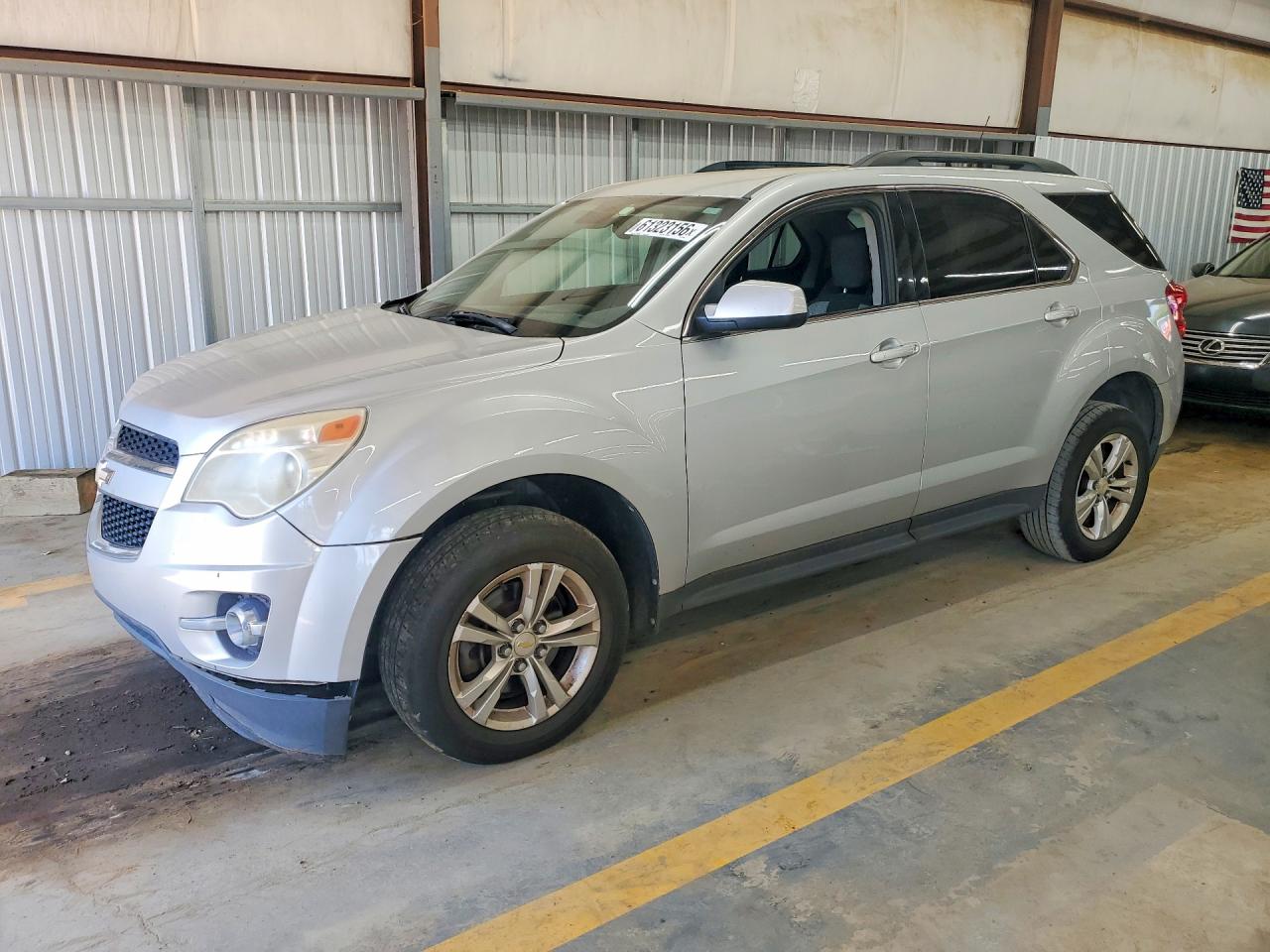 2012 Chevrolet Equinox Lt Silver vin: 2GNFLNE57C6179952