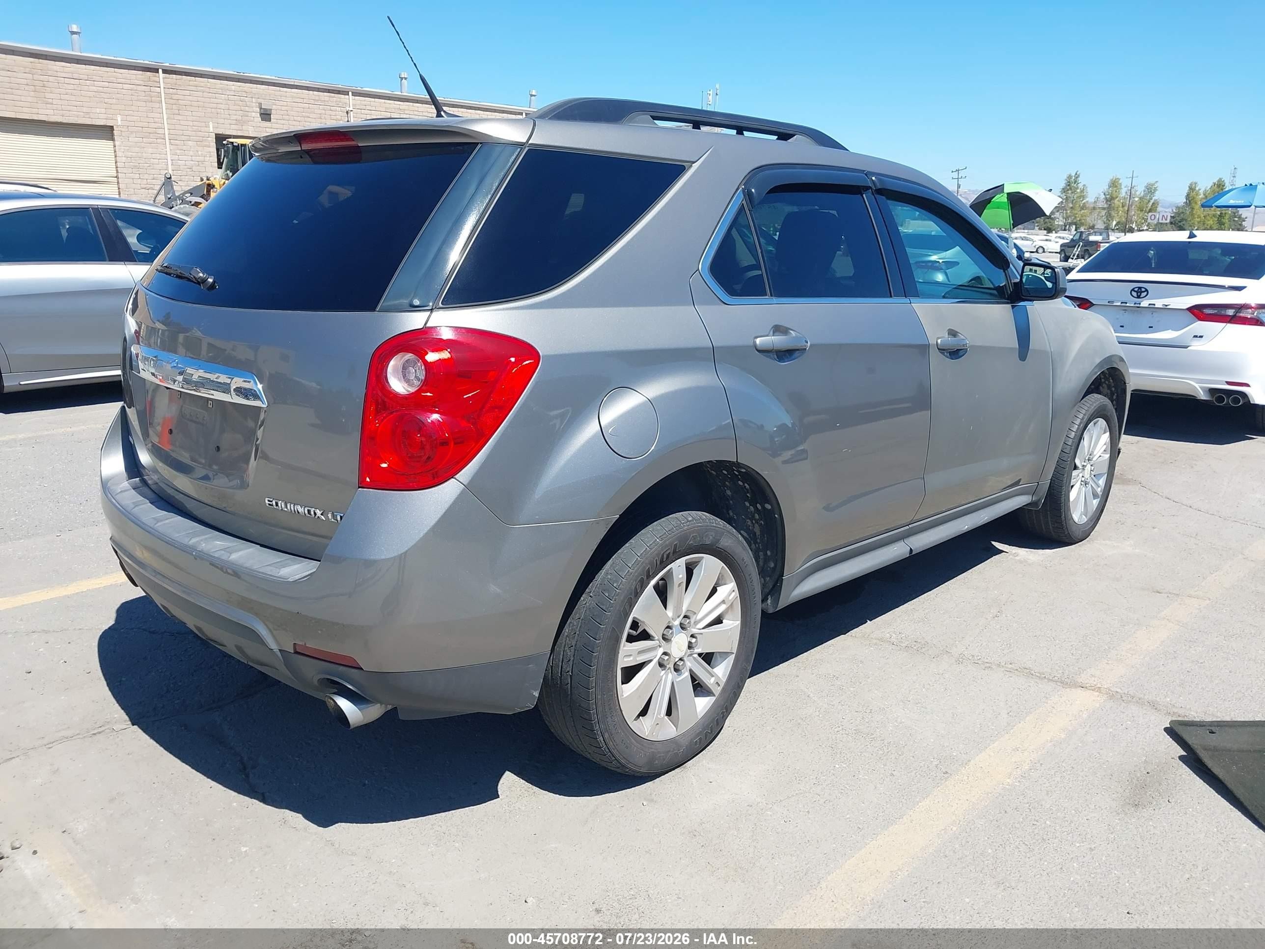 2012 Chevrolet Equinox Lt W/2lt Gray vin: 2GNFLNE58C6317904