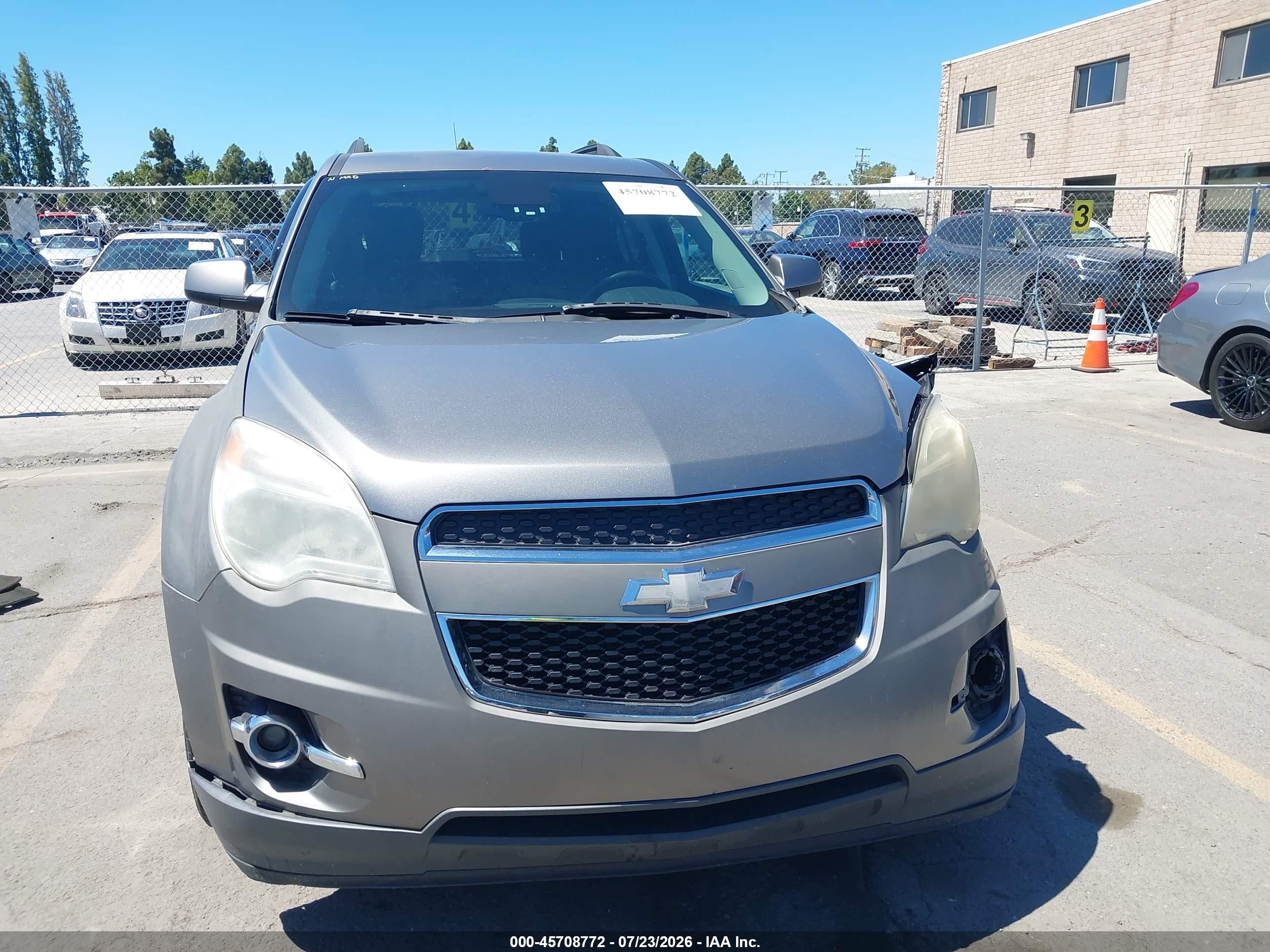 2012 Chevrolet Equinox Lt W/2lt Gray vin: 2GNFLNE58C6317904