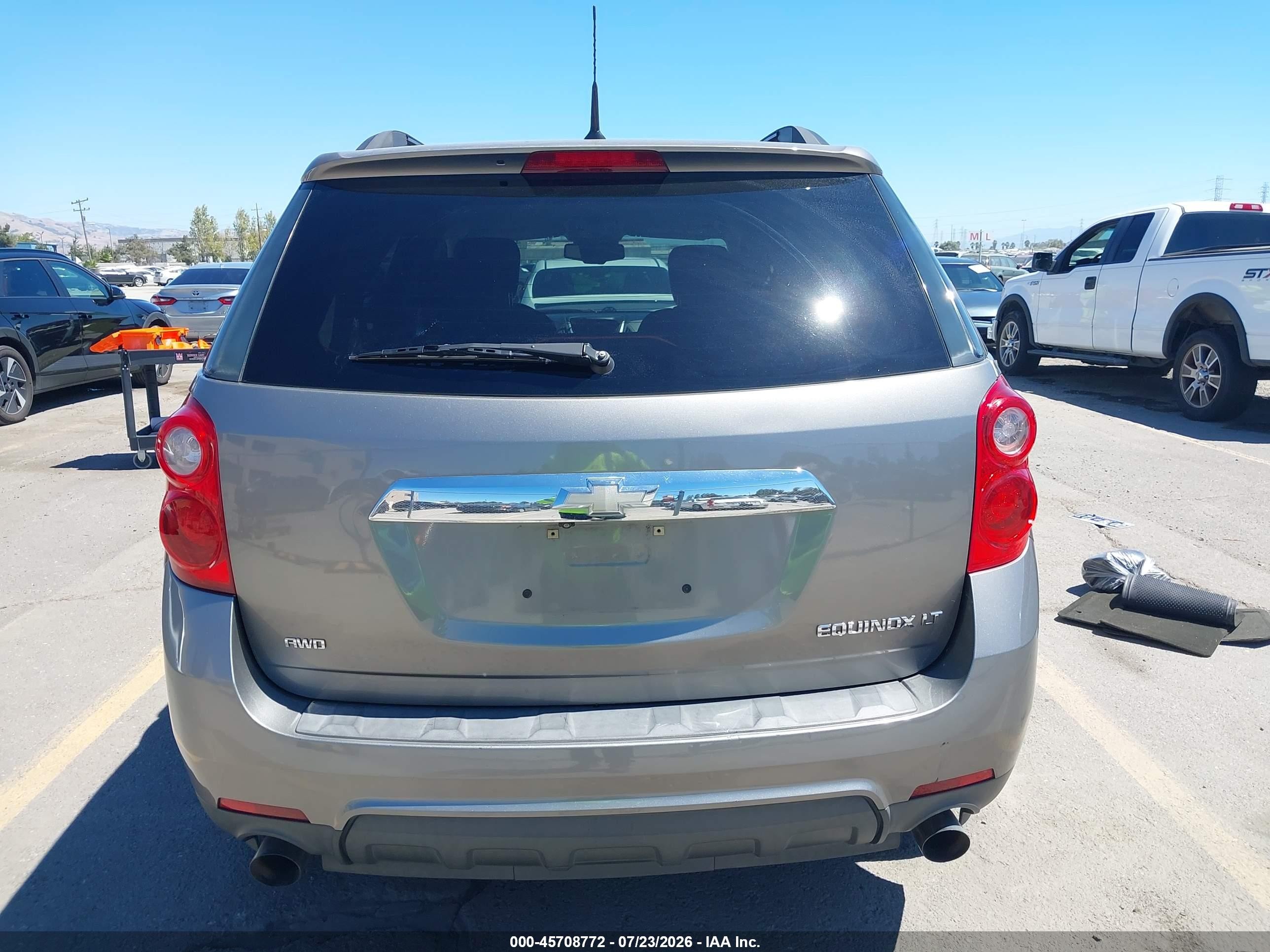 2012 Chevrolet Equinox Lt W/2lt Gray vin: 2GNFLNE58C6317904