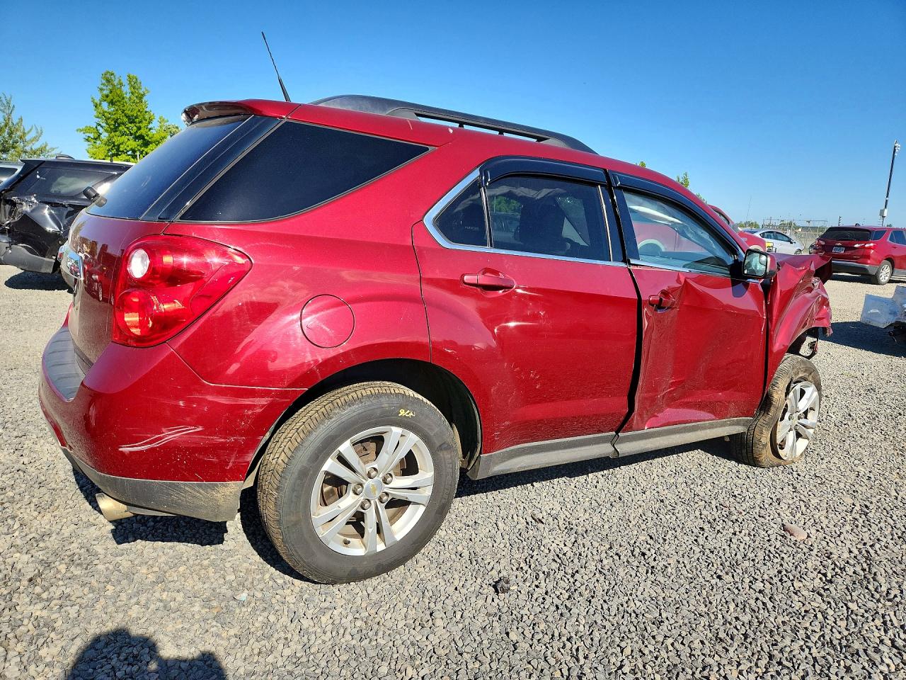 2012 Chevrolet Equinox Lt Бордовый vin: 2GNFLNE58C6357304
