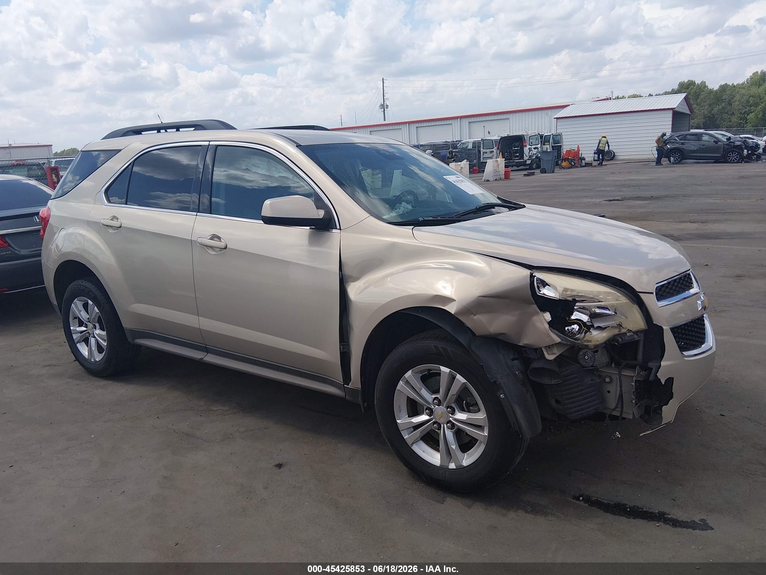 2012 Chevrolet Equinox Lt W/2lt Tan vin: 2GNFLNE59C6196994