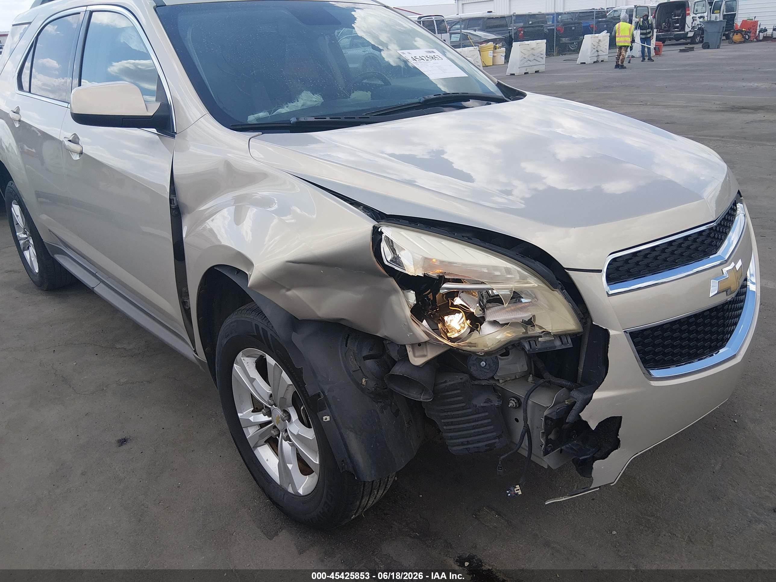 2012 Chevrolet Equinox Lt W/2lt Желто-коричневый vin: 2GNFLNE59C6196994