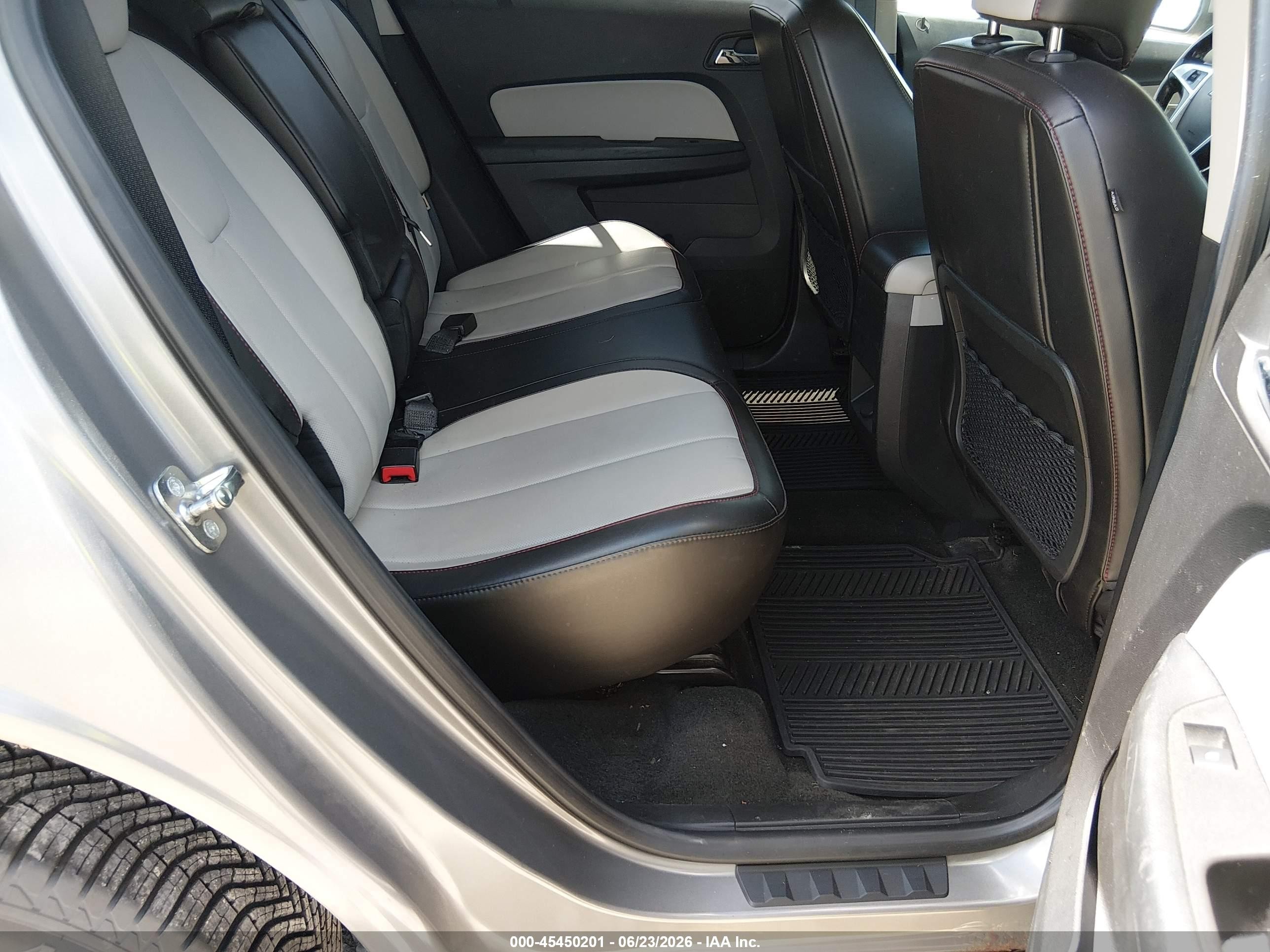 2012 Chevrolet Equinox 2lt Gray vin: 2GNFLNE59C6260743